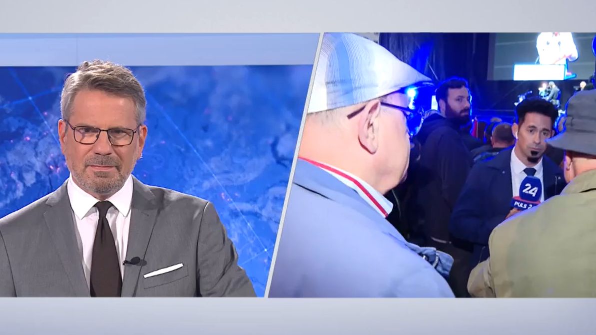 Reporter-Team bei Live-Schaltung wüst attackiert