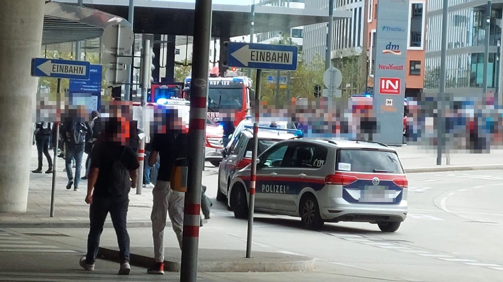 Feuer-Alarm! Wiener Hauptbahnhof komplett evakuiert