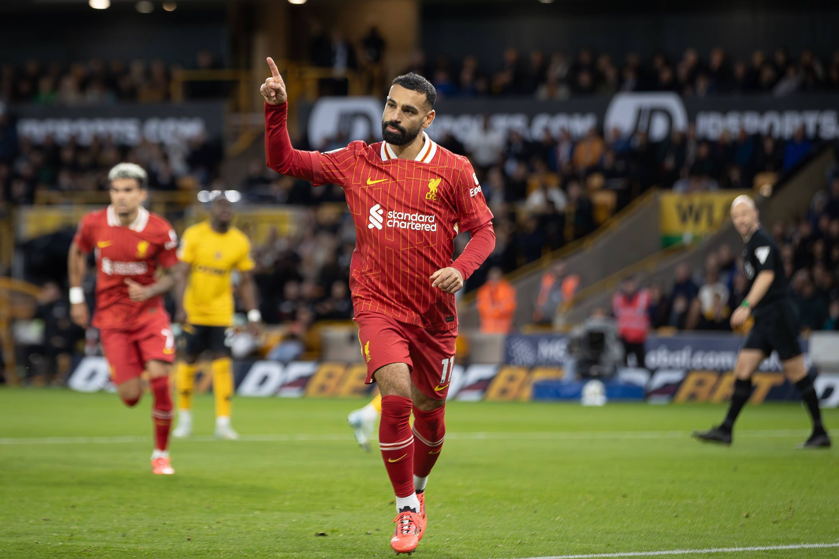 Liverpool-Star Mohamed Salah. 