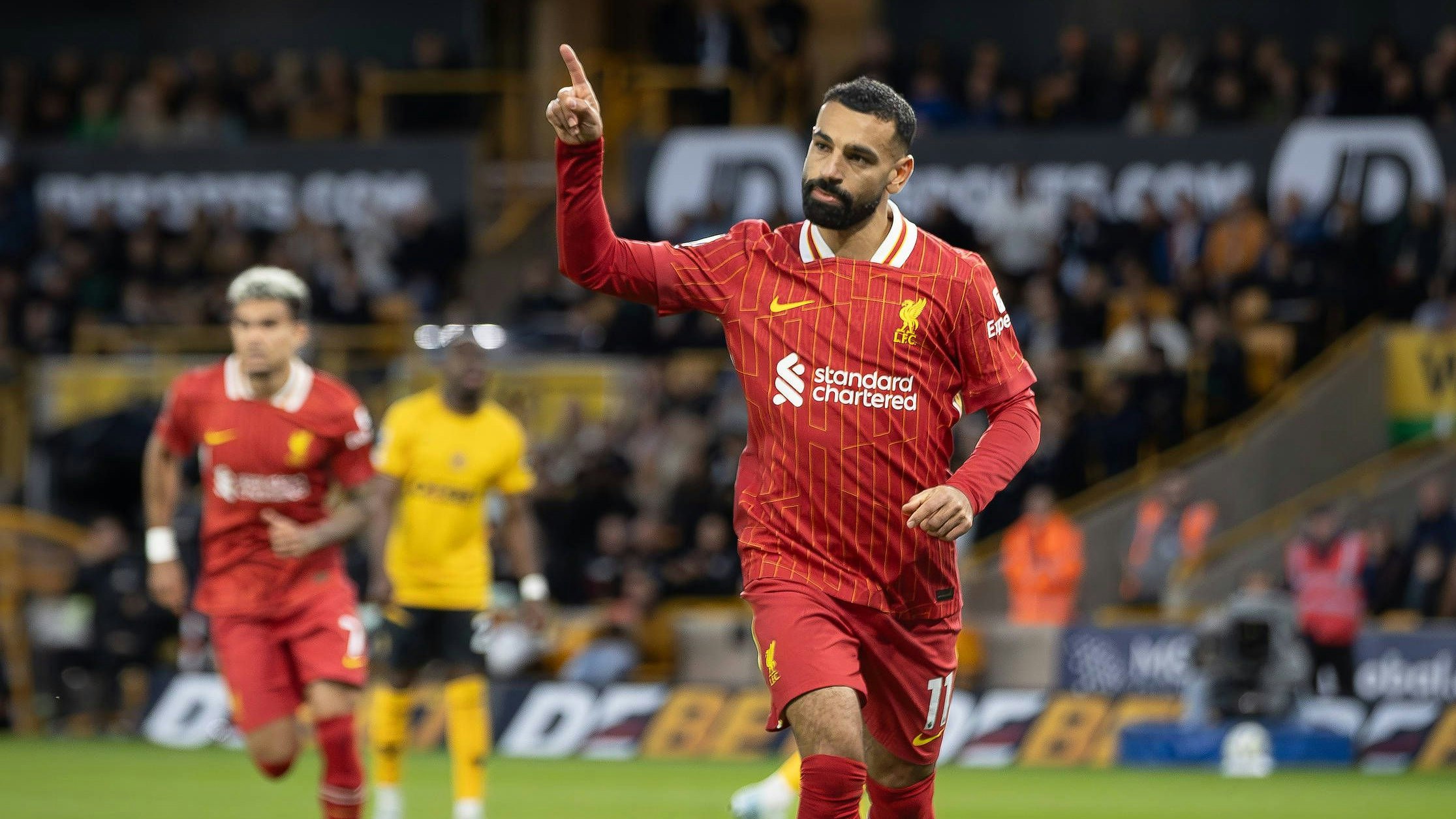 Liverpool-Star Mohamed Salah. 