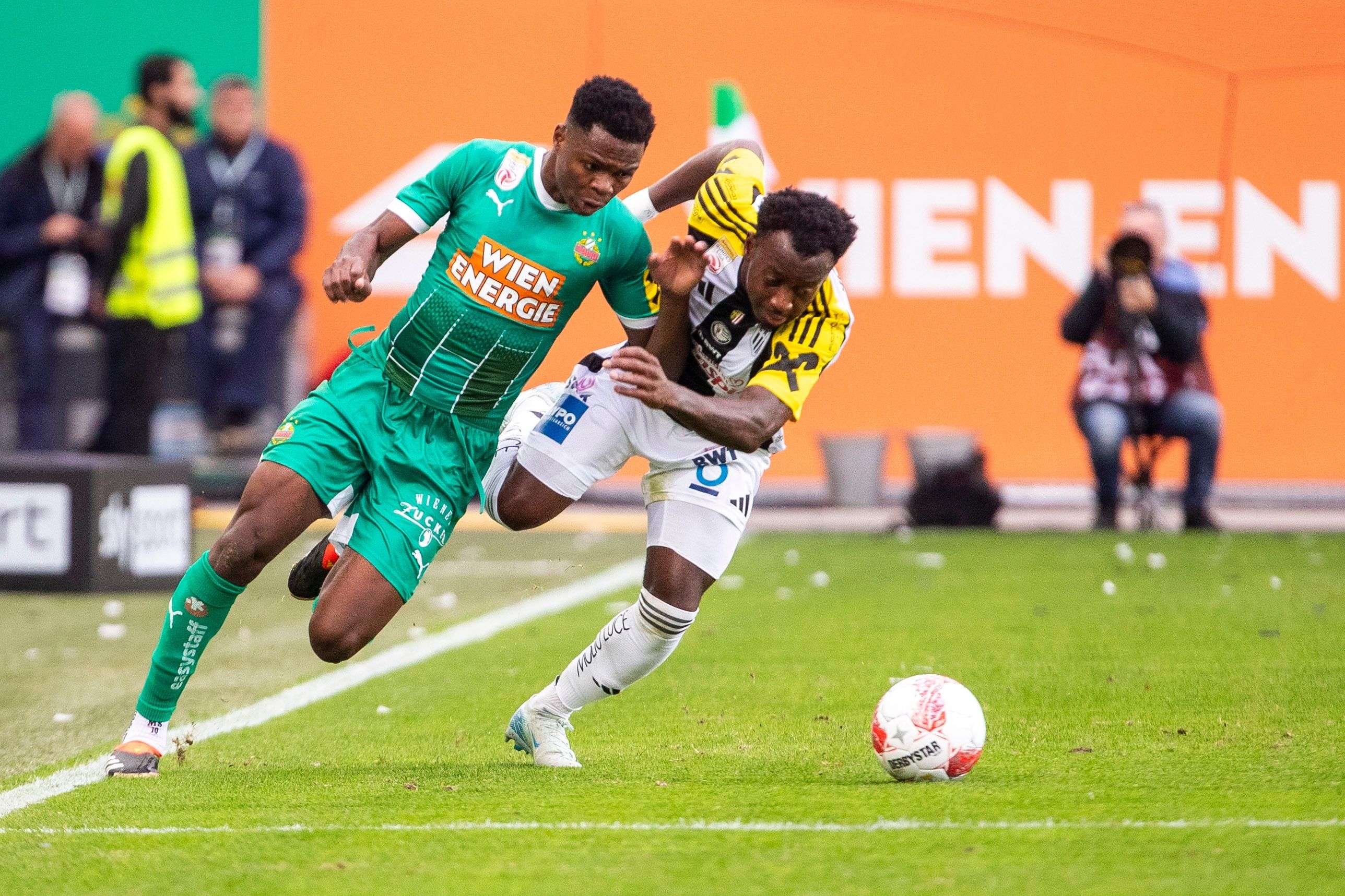 Rapid und der LASK im direkten Duell. 