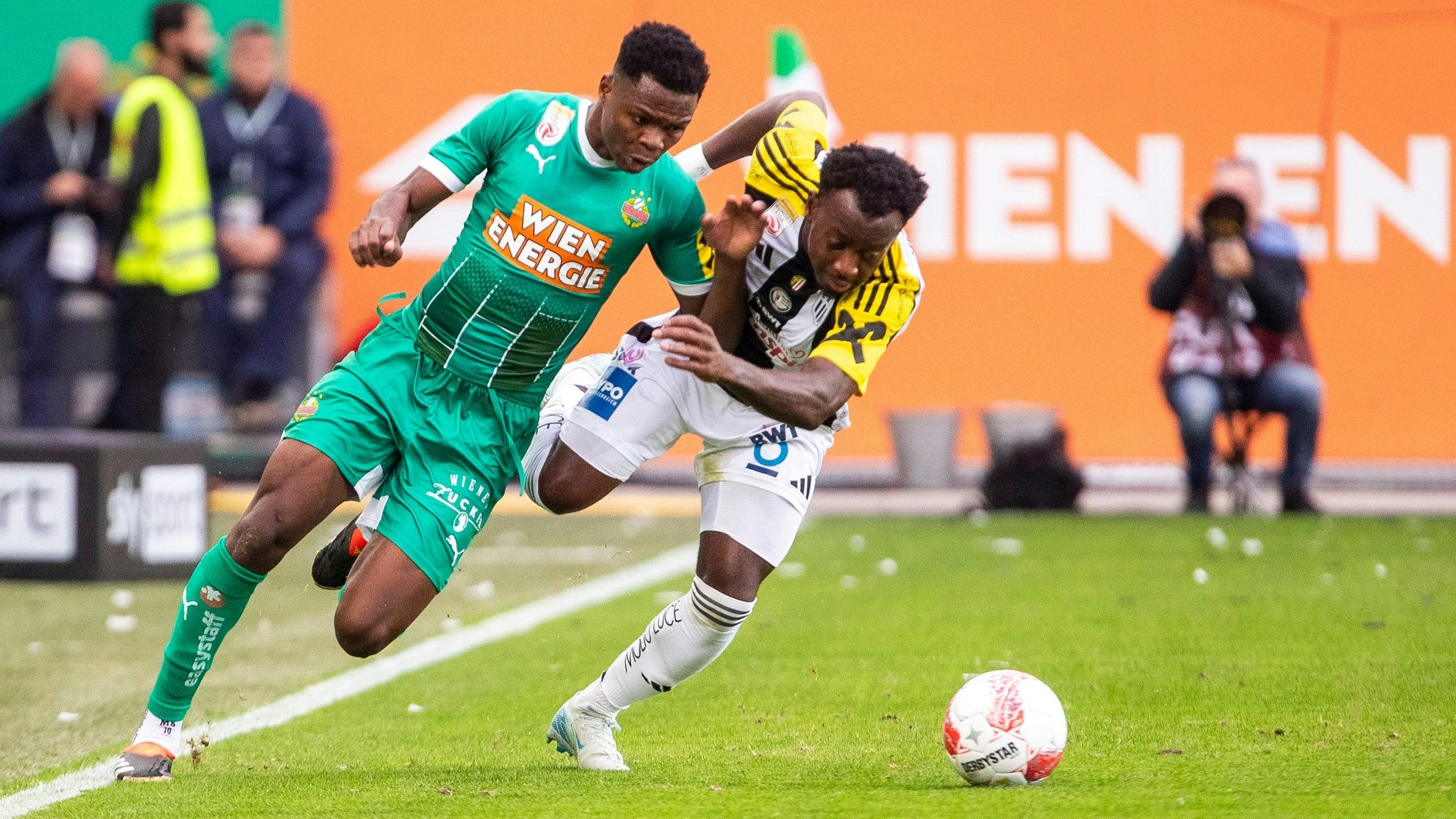 Rapid und der LASK im direkten Duell. 