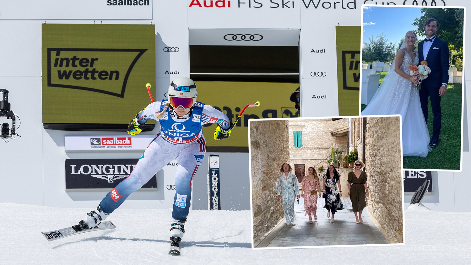 Auf Instagram posteten Ex-Konkurrentinnen wie Tina Weirather oder Nina Haver-Loeseth Bilder der Hochzeit.