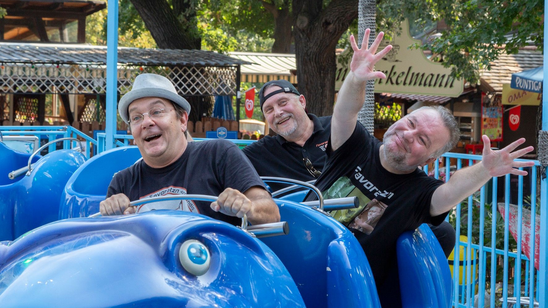 Auch die Gruppe "Favoratzn" präsentierten ihren Song.