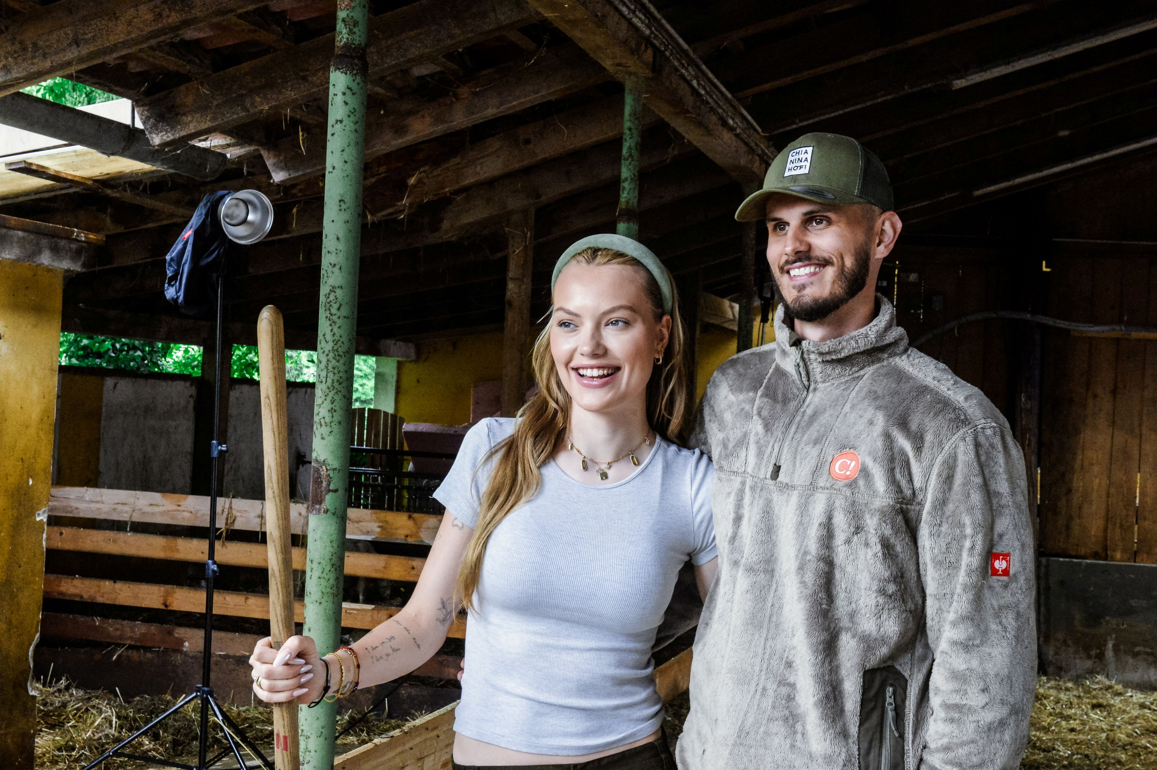 Cheyenne Ochsenknecht und Ehemann Nino.