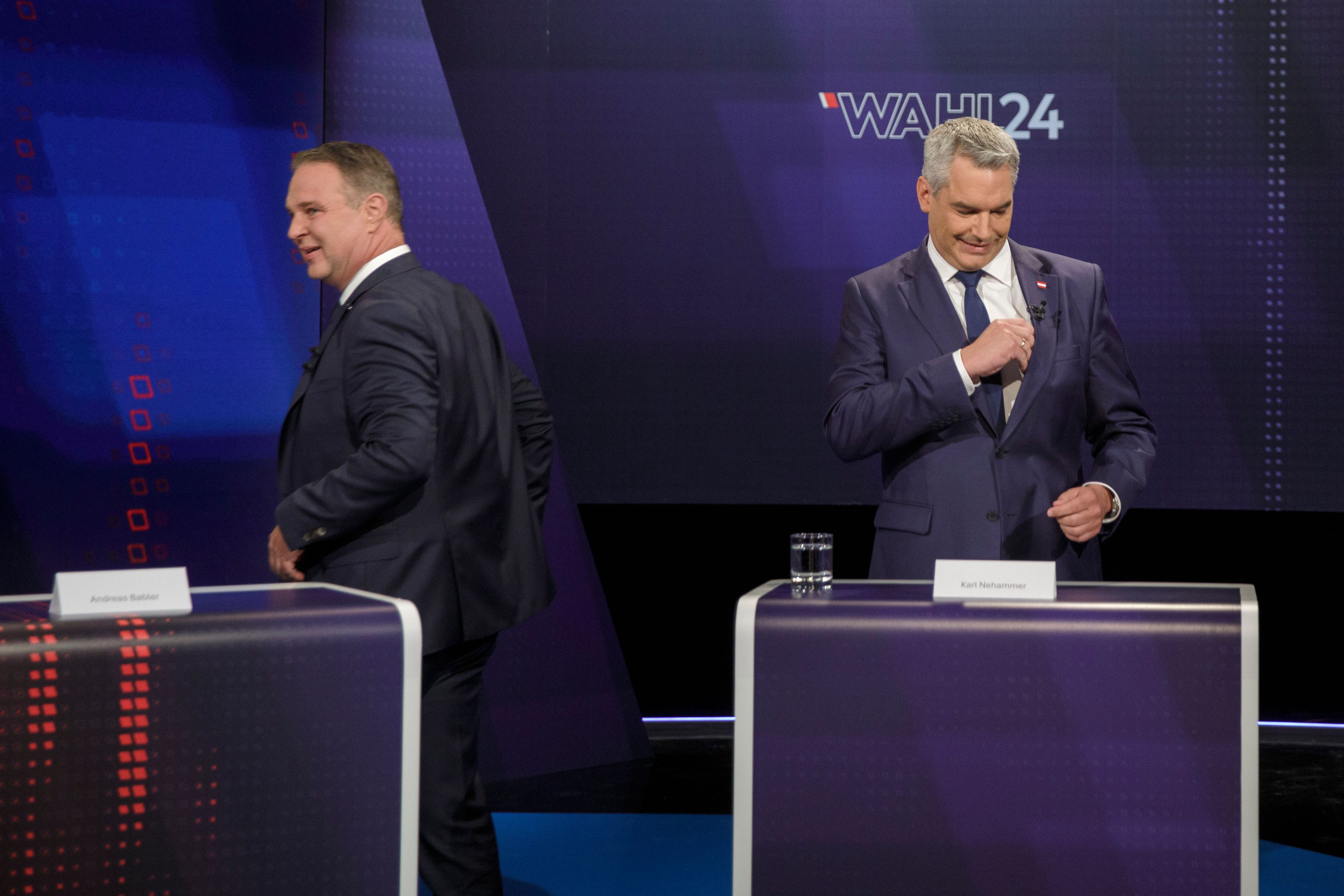 Karl Nehammer und Andreas Babler