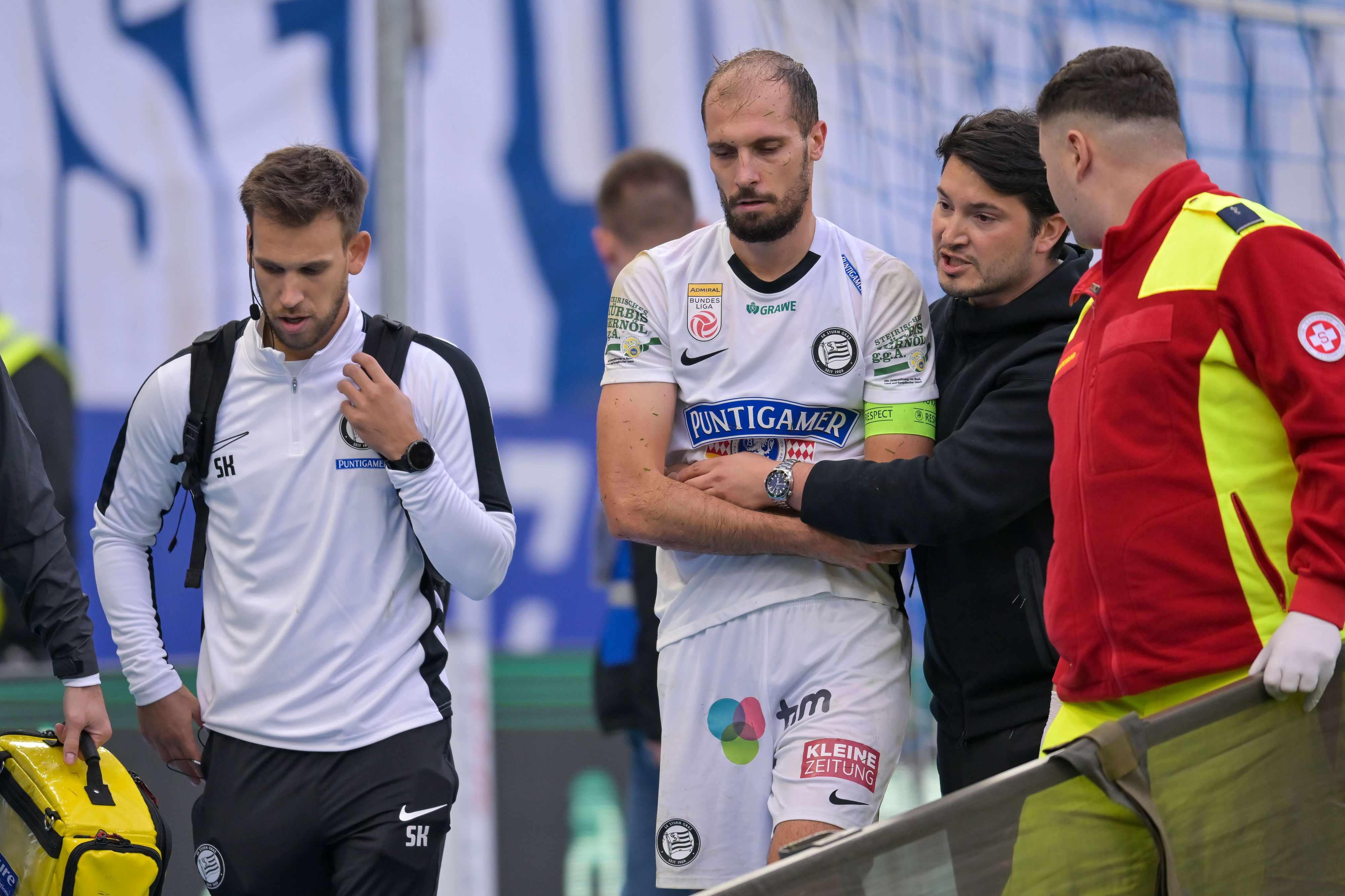 Jon Gorenc Stankovic fehlt den Grazern bis zu zehn Wochen.