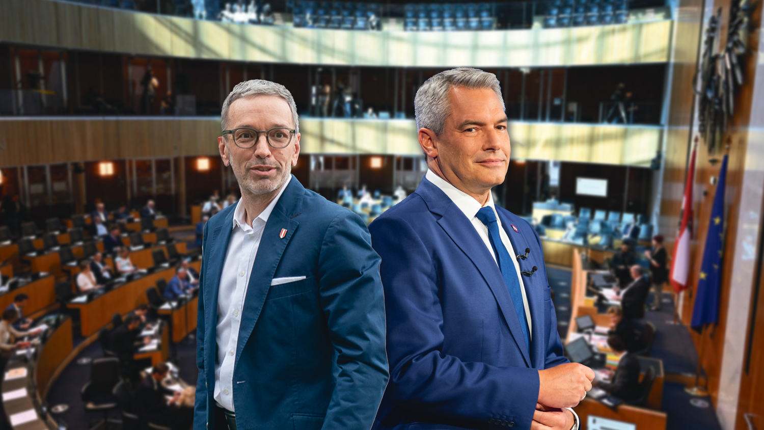 Das Rennen zwischen FPÖ und ÖVP könnte knapp werden. Ein sicheres Ergebnis gibt es erst in den späten Abendstunden.