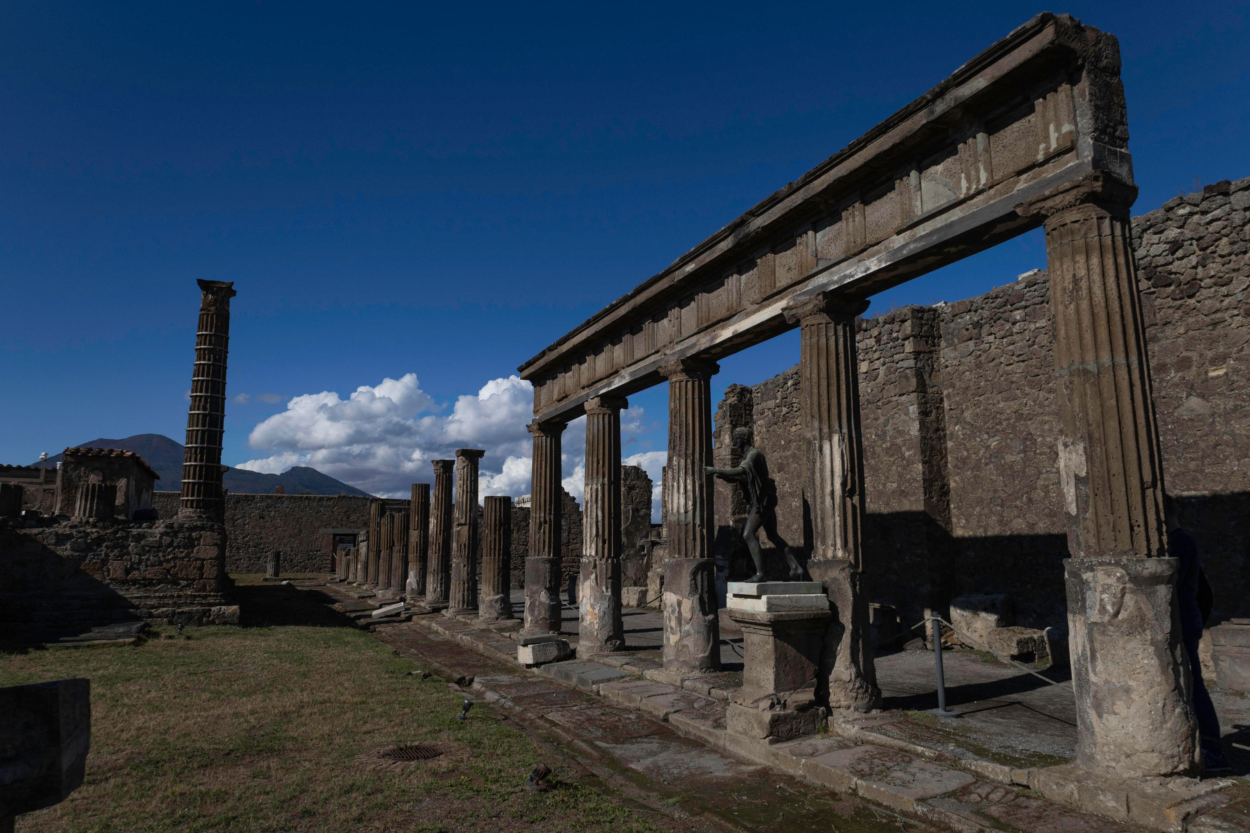 Die Stadt in Italien wurde beim Ausbruch des Vesuvs&nbsp;unter der Vulkanasche konserviert.