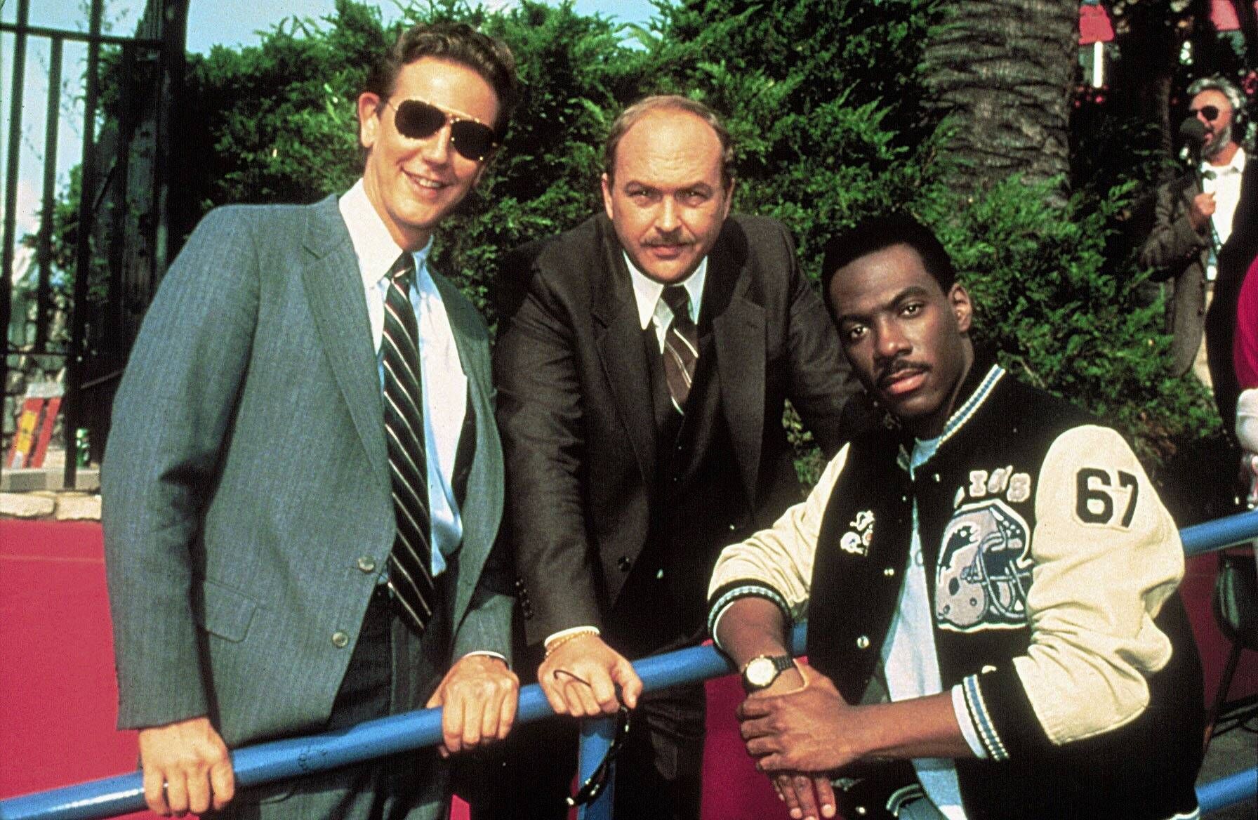 John Ashton zwischen Judge Reinhold und Eddie Murphy zu 