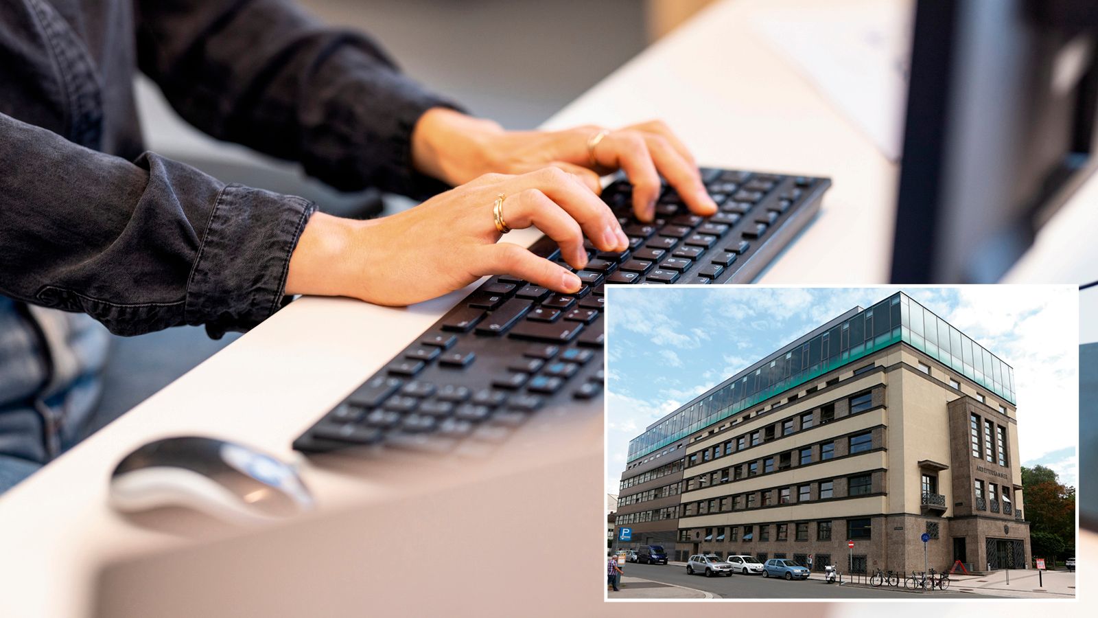 Der Chef wollte die Bürokraft im Krankenstand kündigen. Sie schaltete die AK ein. (Symbolbild)
