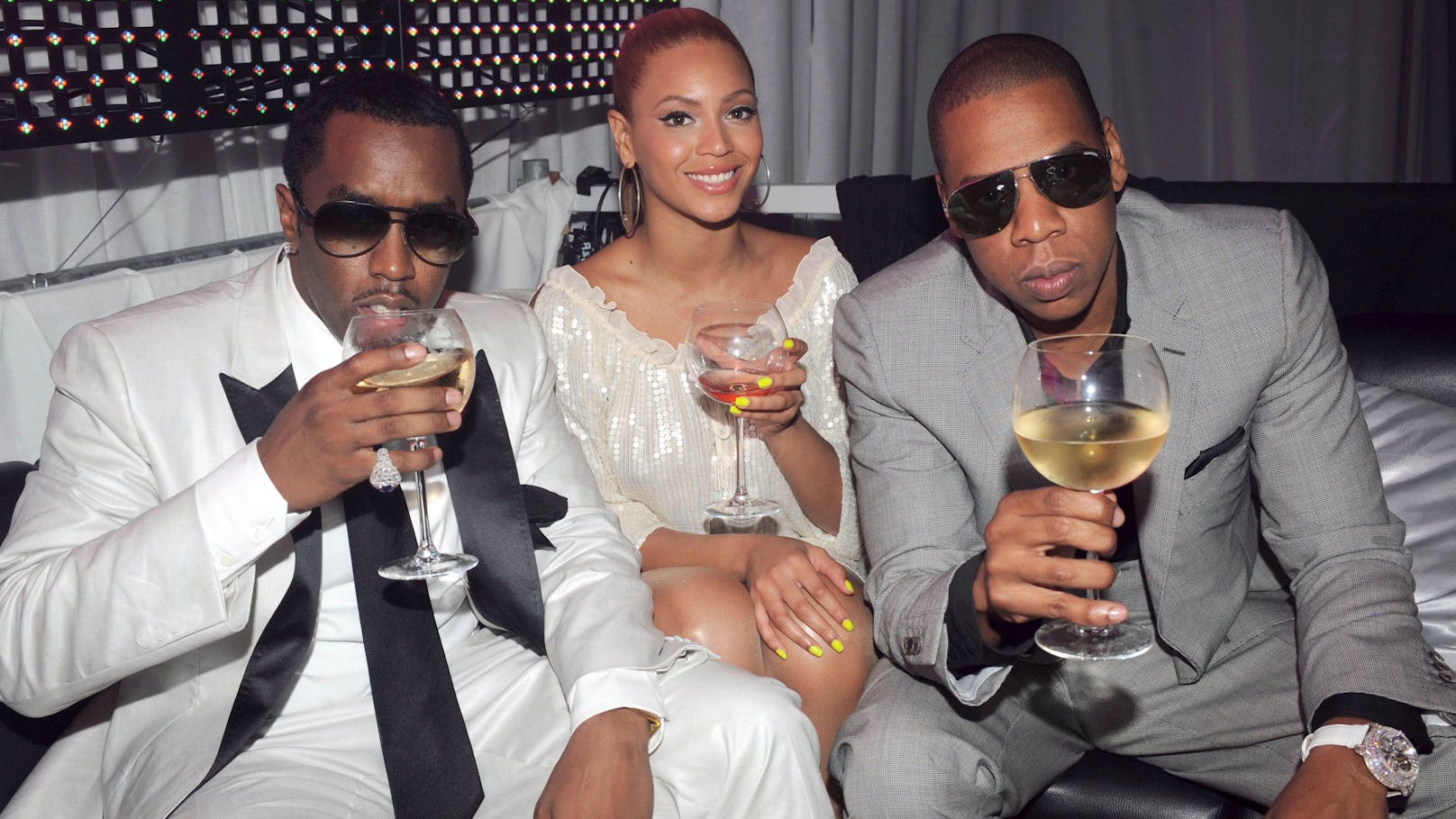 Sean "Diddy" Combs, Beyoncé und Jay-Z sind enge Freunde.