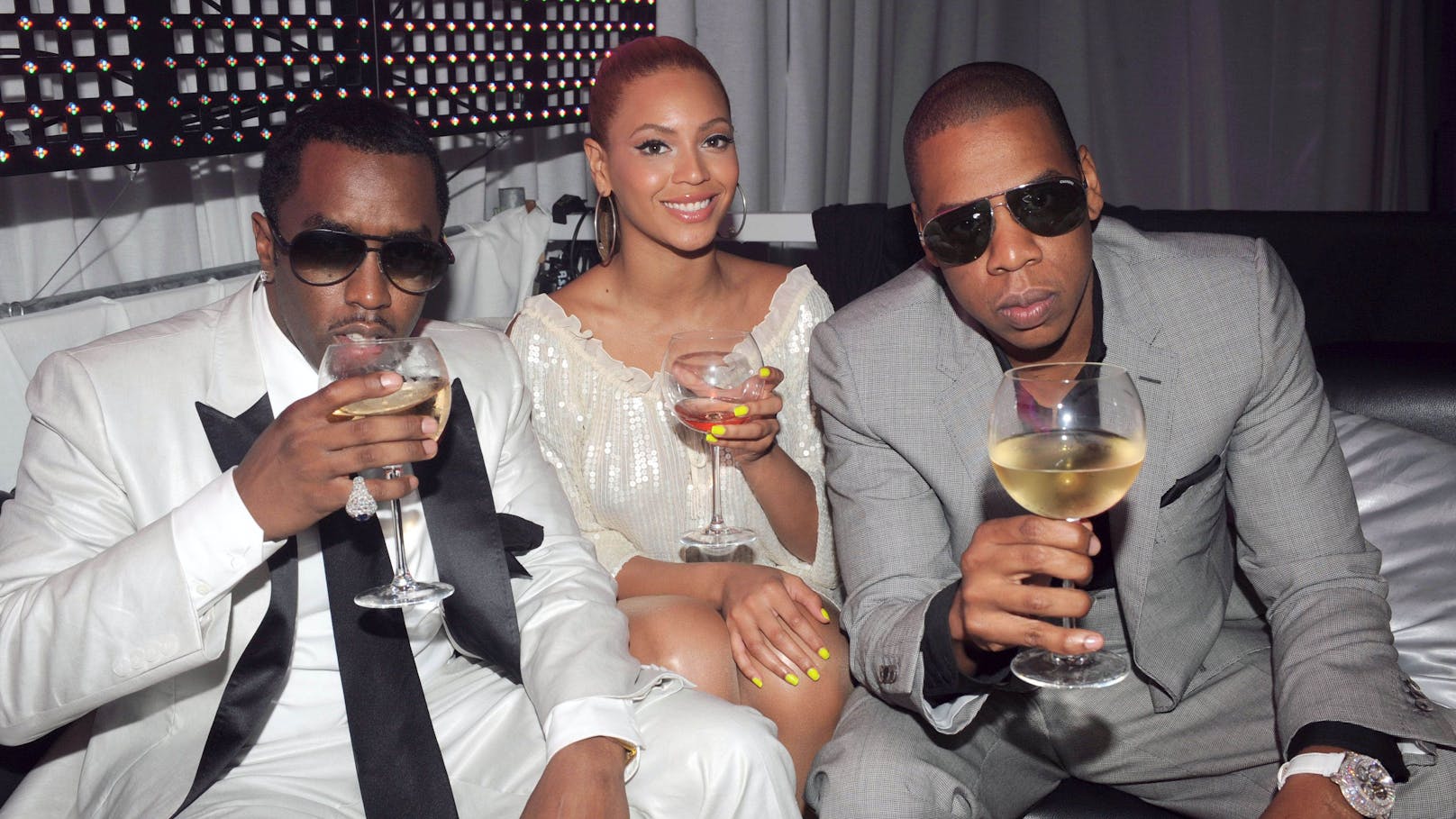 Sean "Diddy" Combs, Beyoncé und Jay-Z sind enge Freunde.