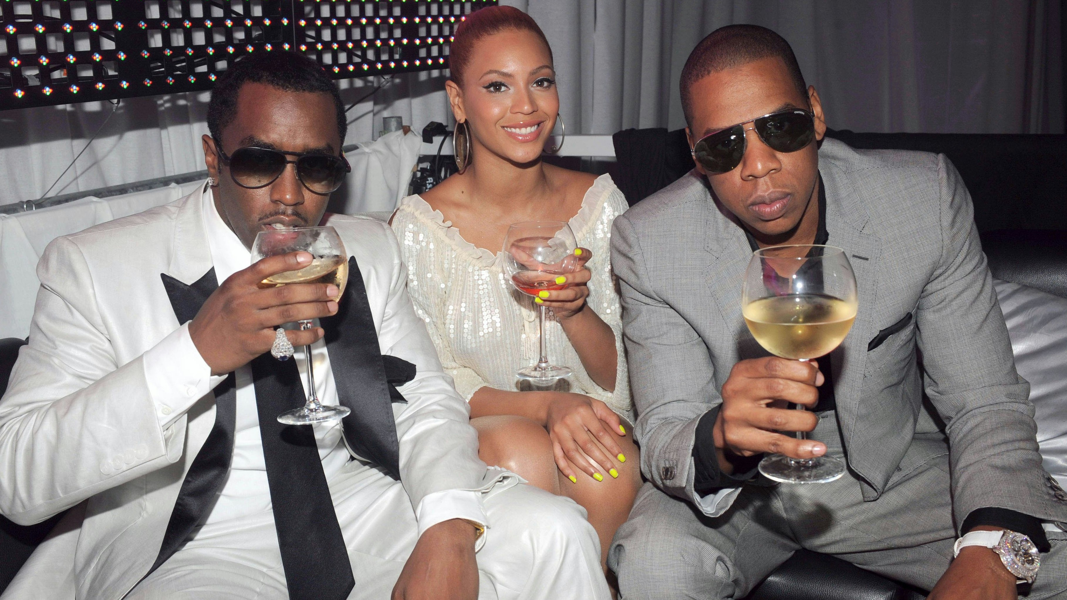 Sean "Diddy" Combs, Beyoncé und Jay-Z sind enge Freunde.