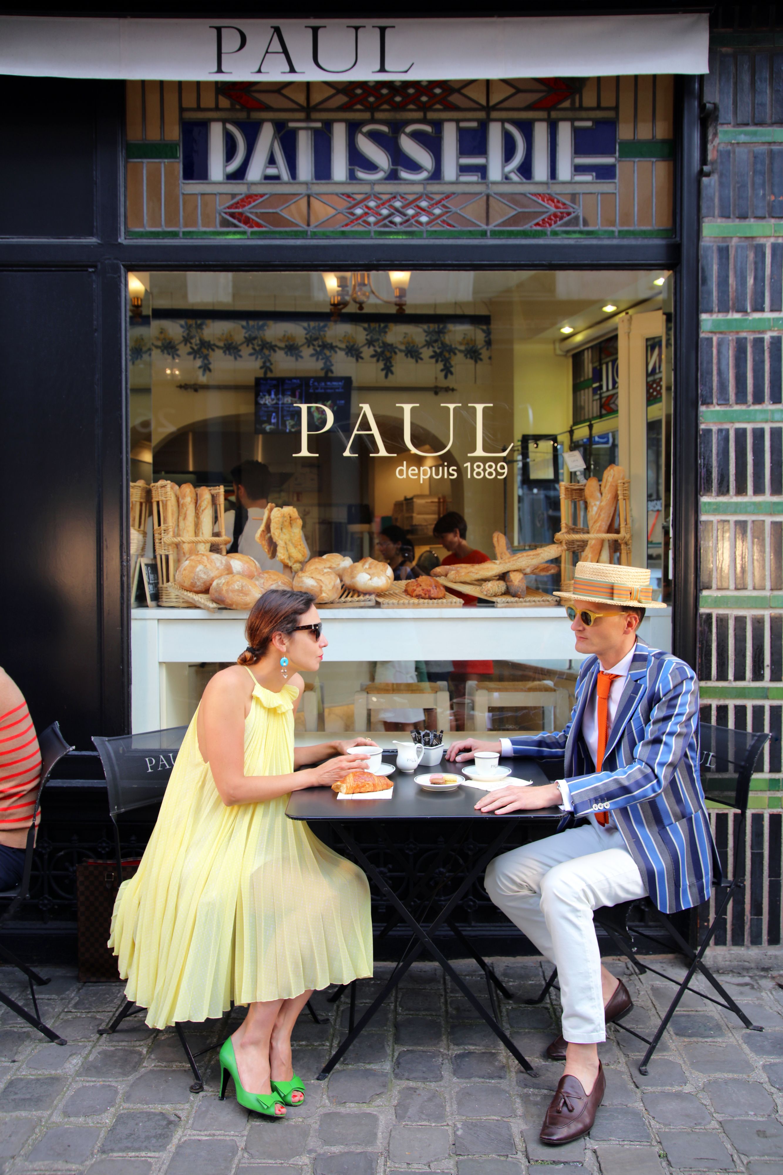 Paul verkauft Baguette und romantisch-nostalgische Vorstellungen von Frankreich.