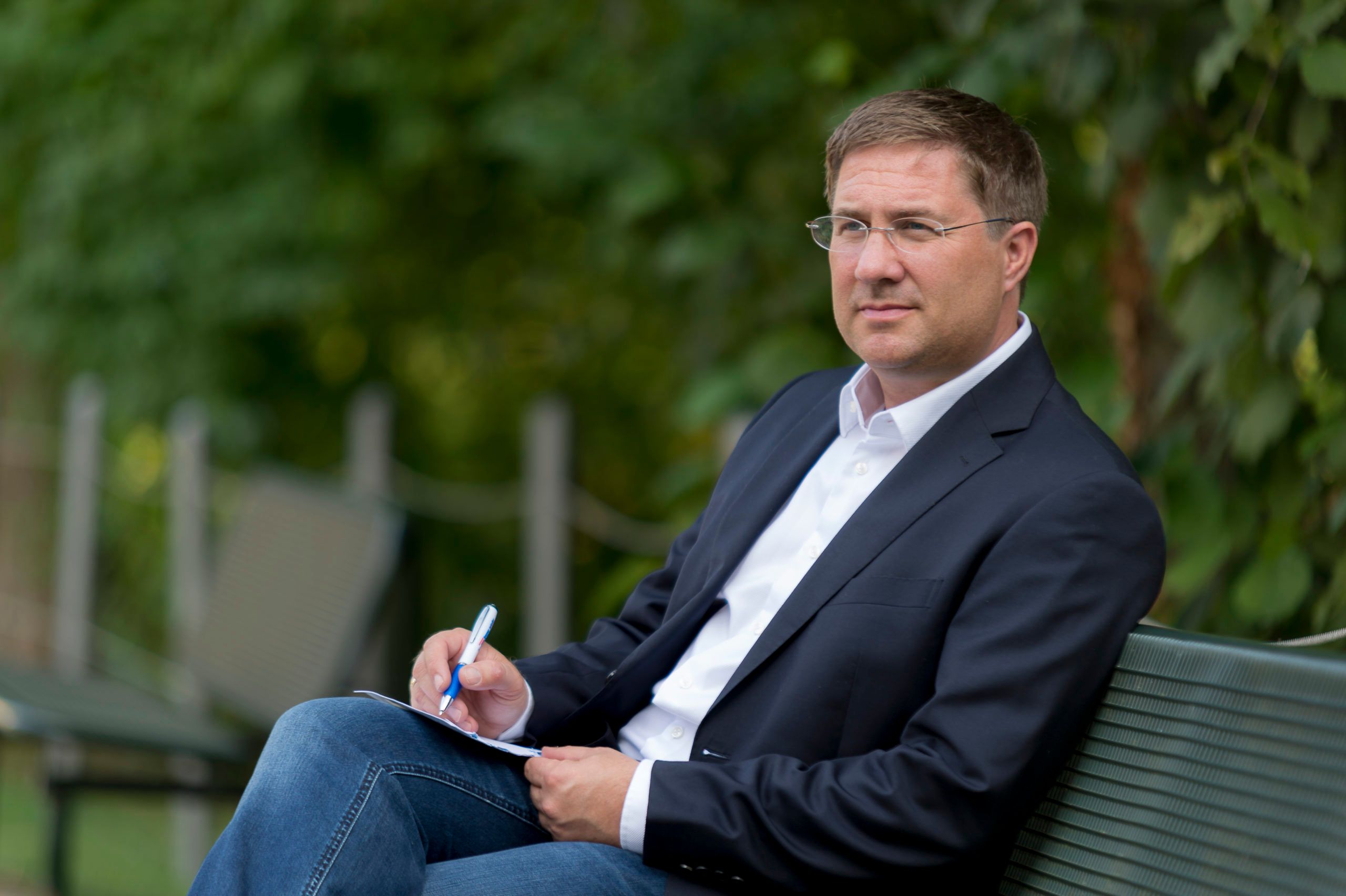 Will nicht in den Bund: der blaue Welser Bürgermeister Andreas Rabl (51).