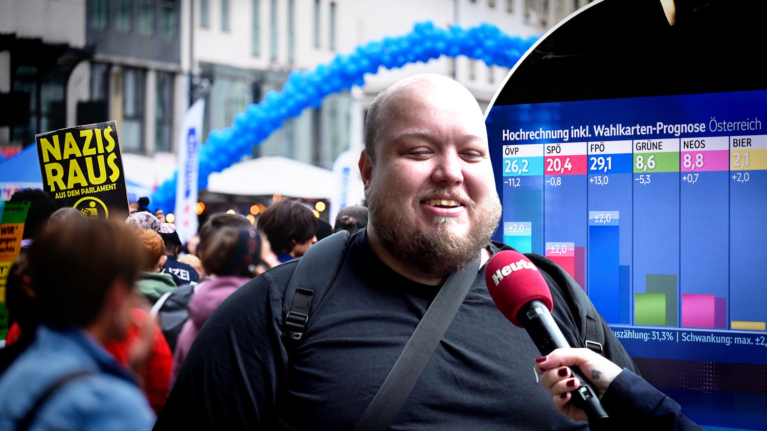 Heute.at - Kein Schritt nach rechts! So denkt Wien über FPÖ-Sieg