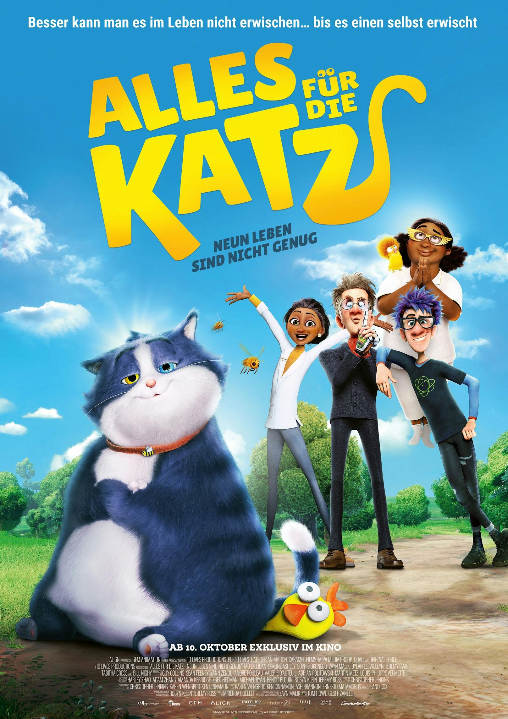 ALLES FÜR DIE KATZ - Neun Leben sind nicht genug &nbsp;- Ab 10. Oktober NUR im Kino!