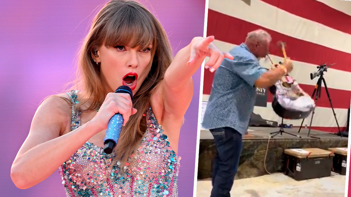 Ein (noch) unbekannter Mann sorgt bei Fans von <strong>Taylor Swift</strong> für Kopfschütteln.