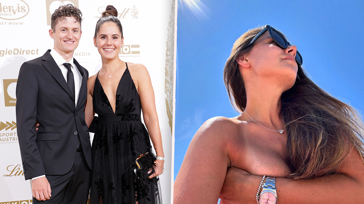 Alexandra Ianculescu, die Freundin von Österreichs Rad-Star Felix Gall, postet regelmäßig Fotos auf 