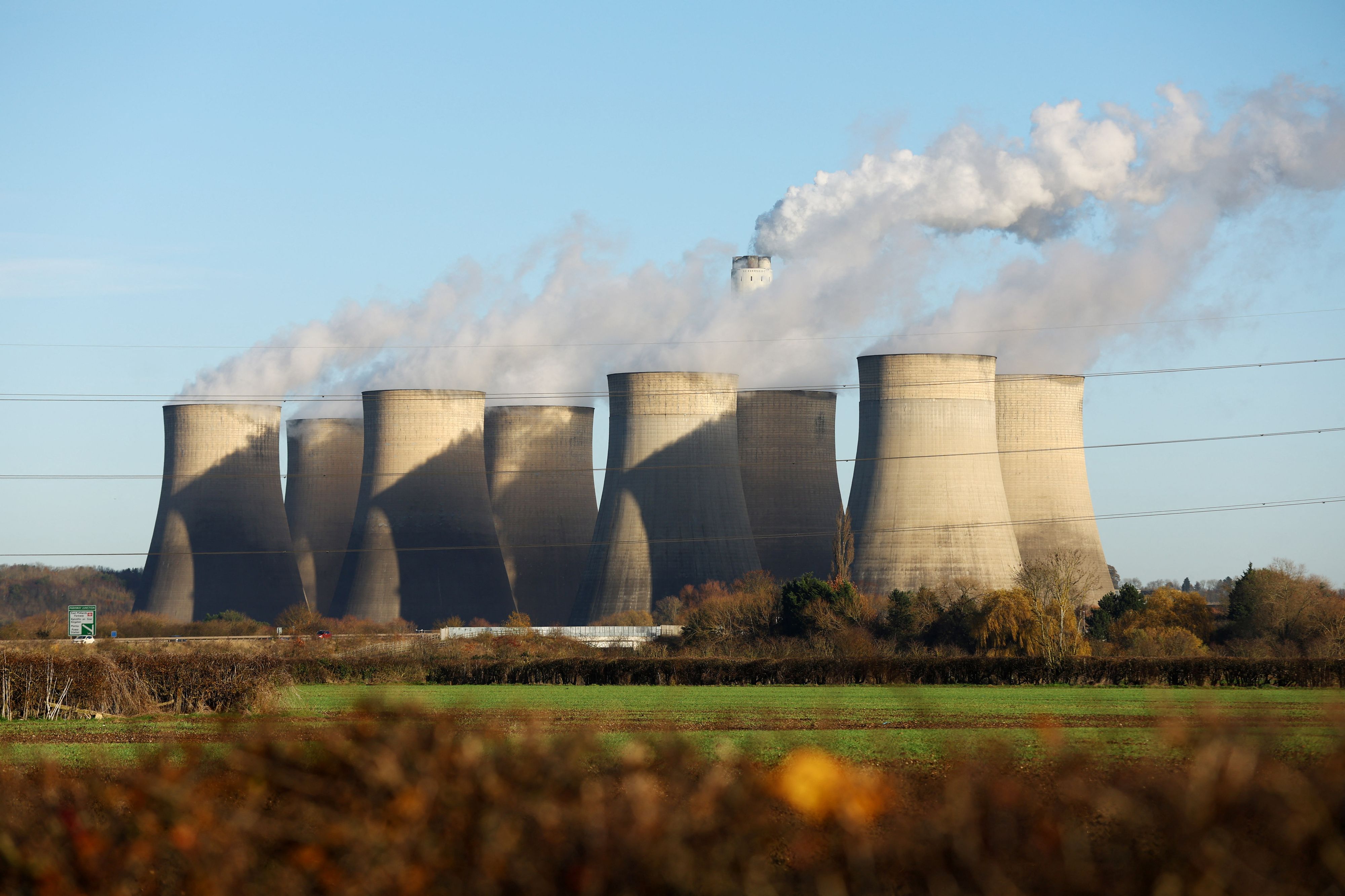 Das letzte Steinkohlekraftwerk Großbritanniens wurde am Montag stillgelegt.