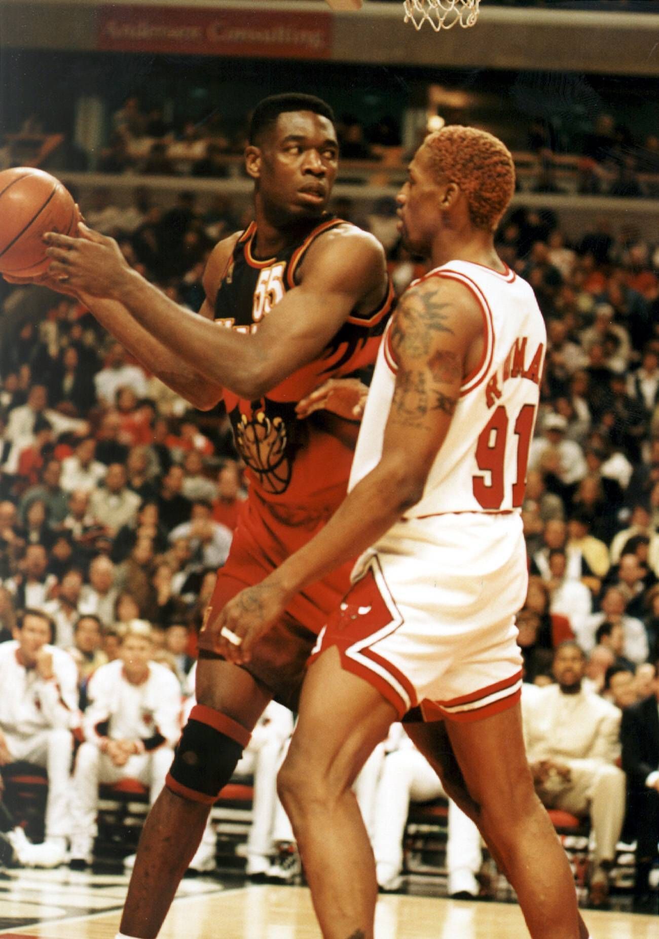 Mutombo gegen Rodman in den 90ern