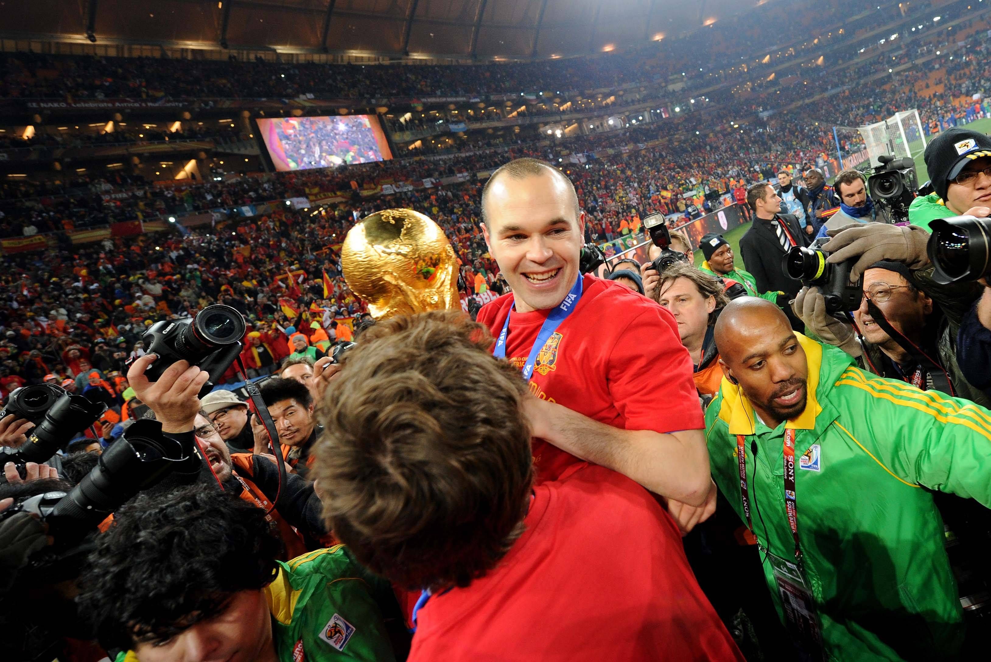 Andres Iniesta konnte sich in seiner Karriere über 38 Titel freuen.