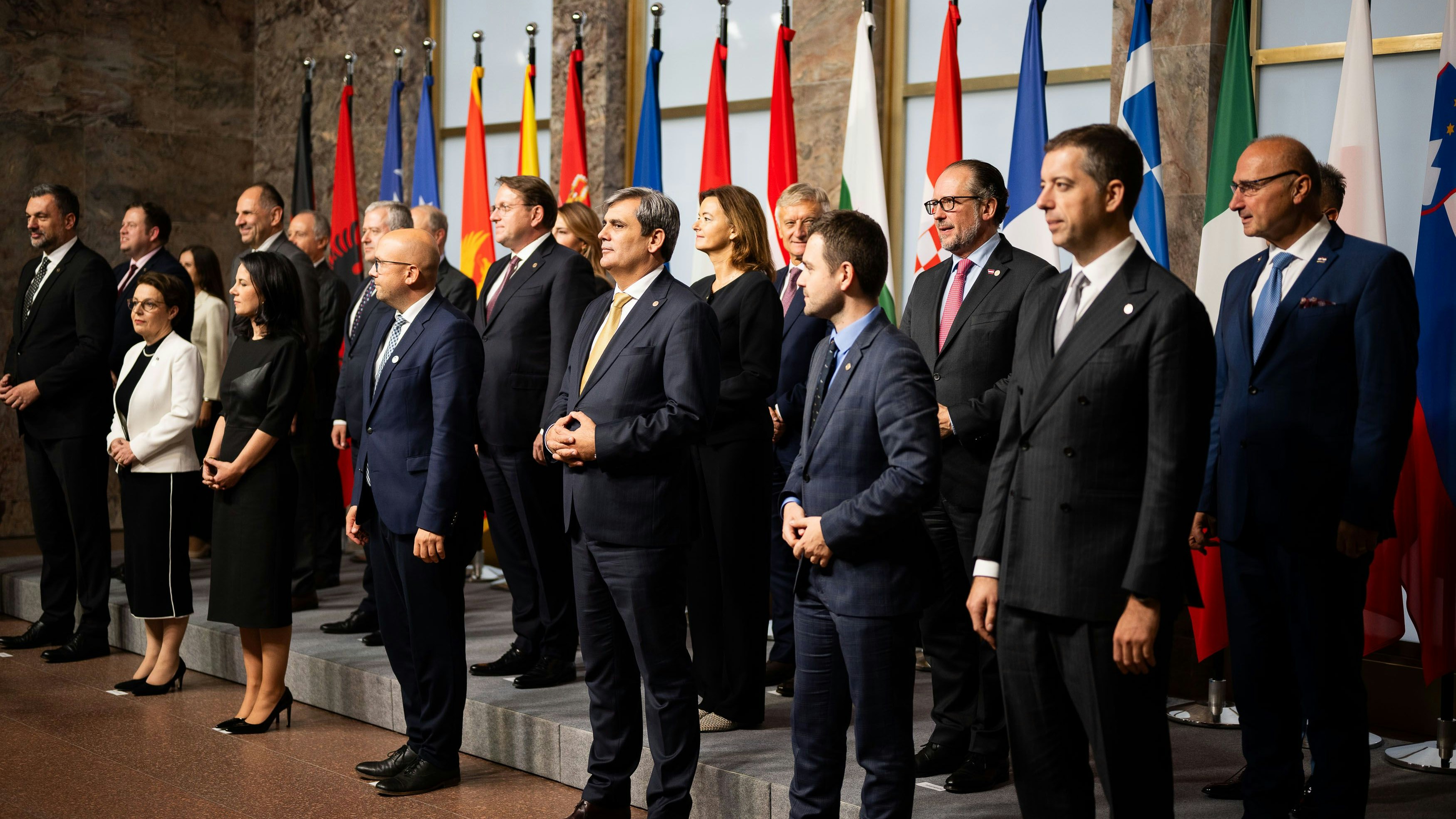 Am 1. Oktober 2024 nahm Außenminister Alexander Schallenberg am Außenminister-Treffen des Berlin-Prozesses in Berlin teil.