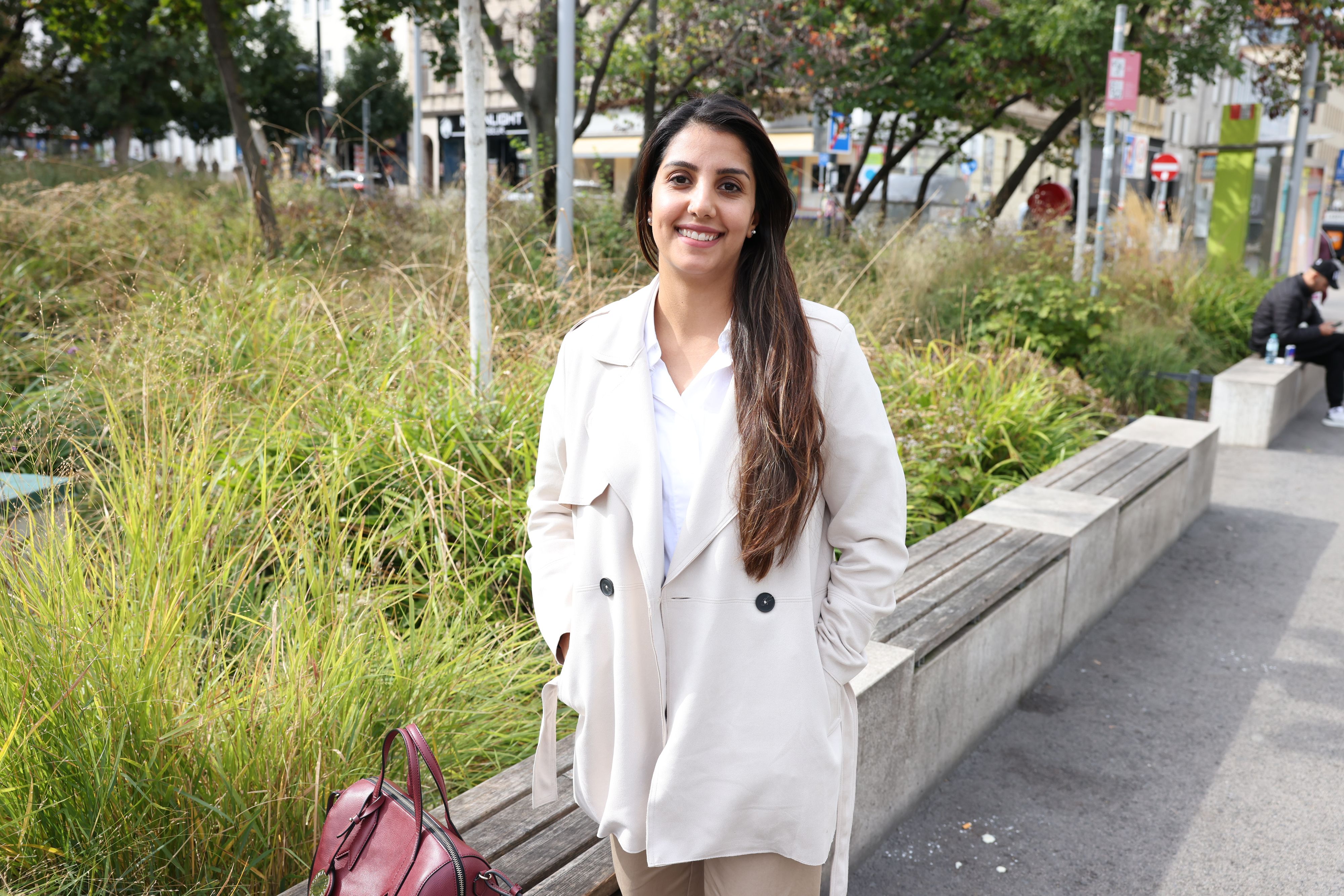 Kaum war Lema (29) am Reumannplatz angekommen, wurde sie schon belästigt: 