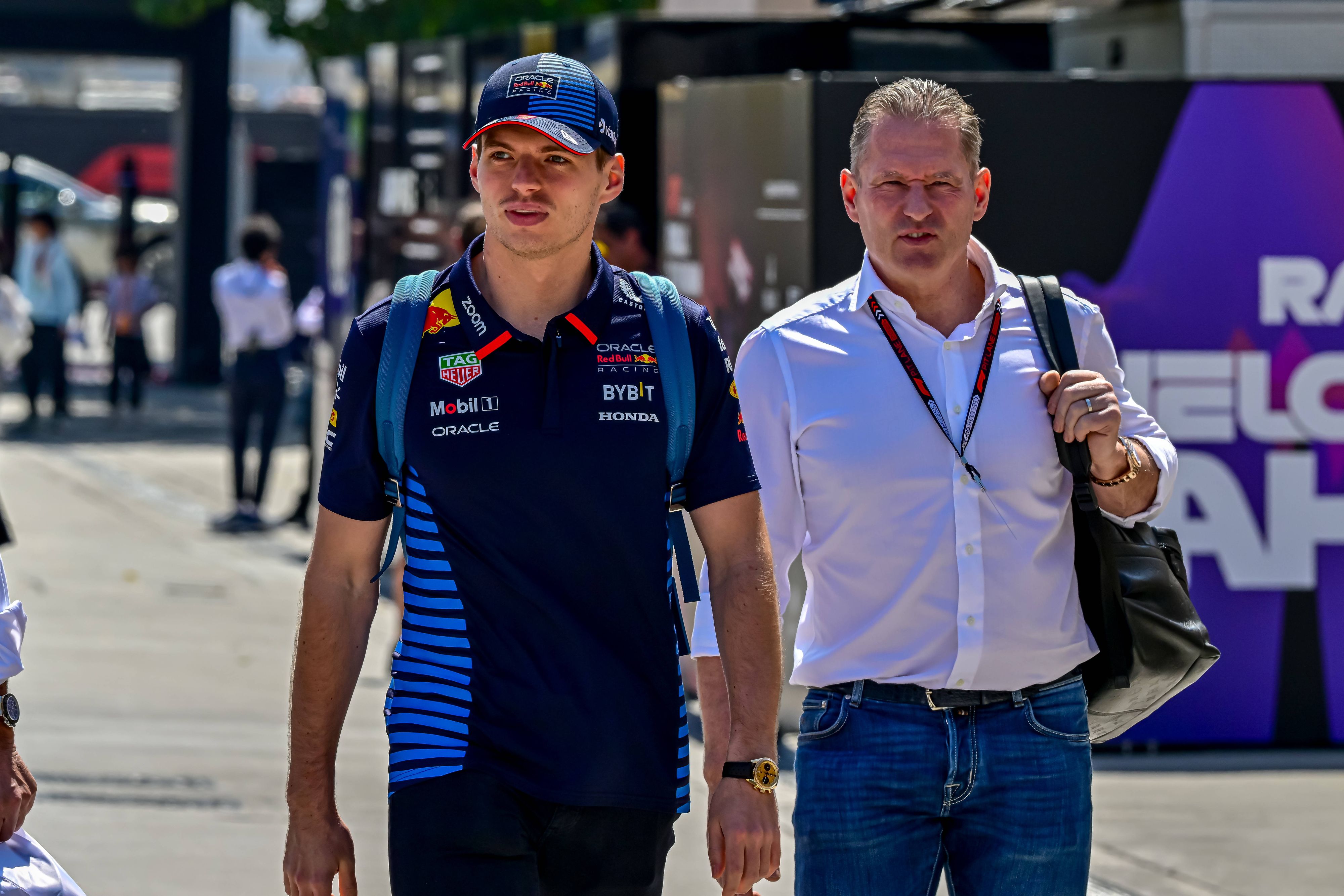 Max Verstappen und sein Vater Jos