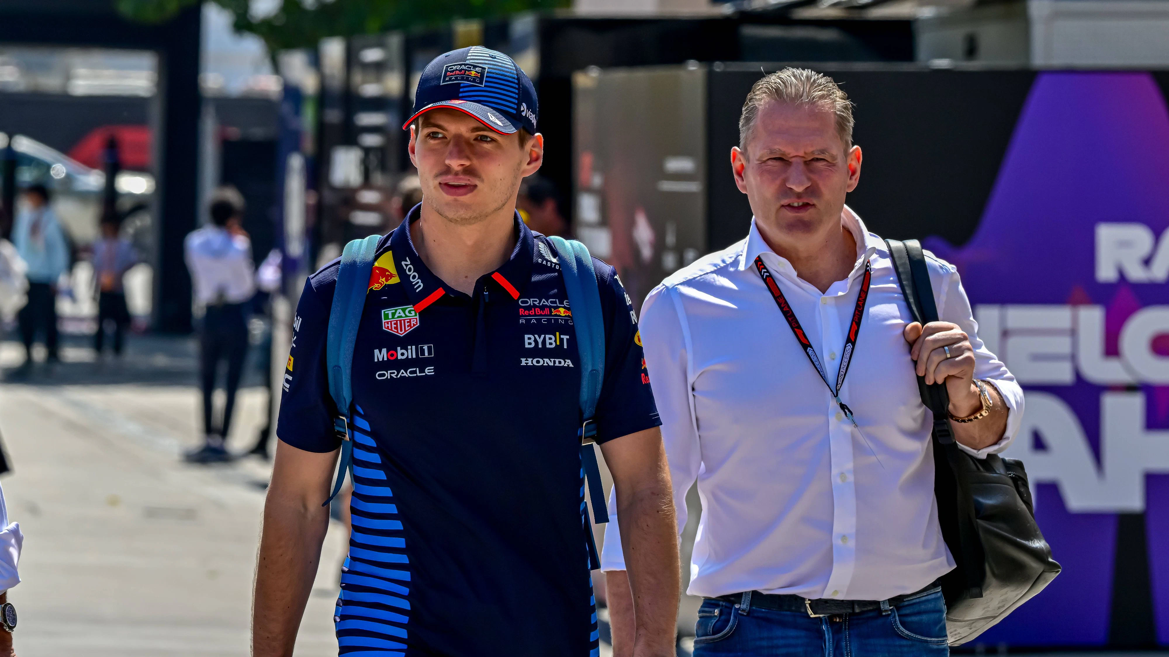 Max Verstappen und sein Vater Jos