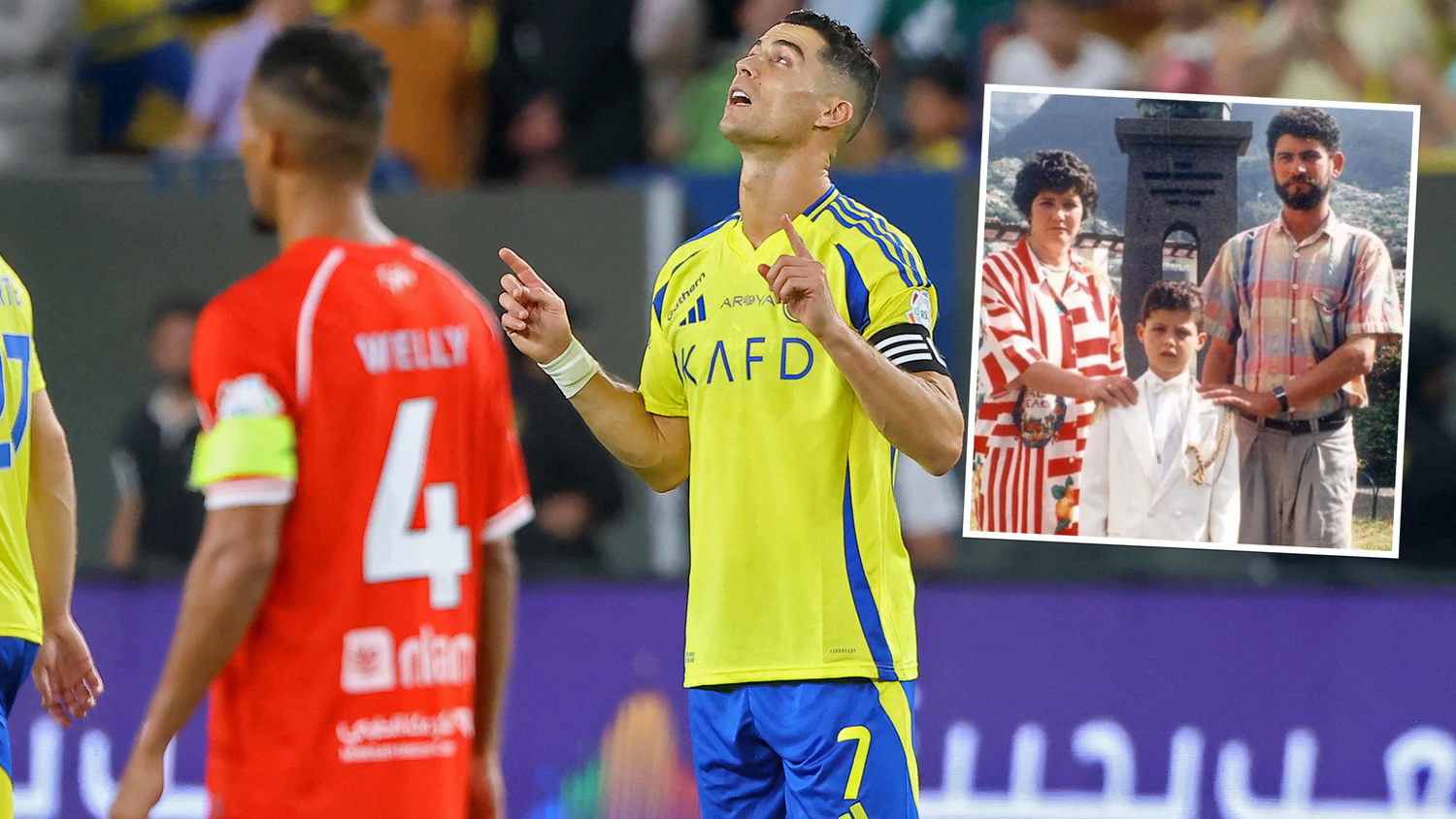 Ronaldo "gratuliert" seinem Papa mit einem Tor zum Geburtstag