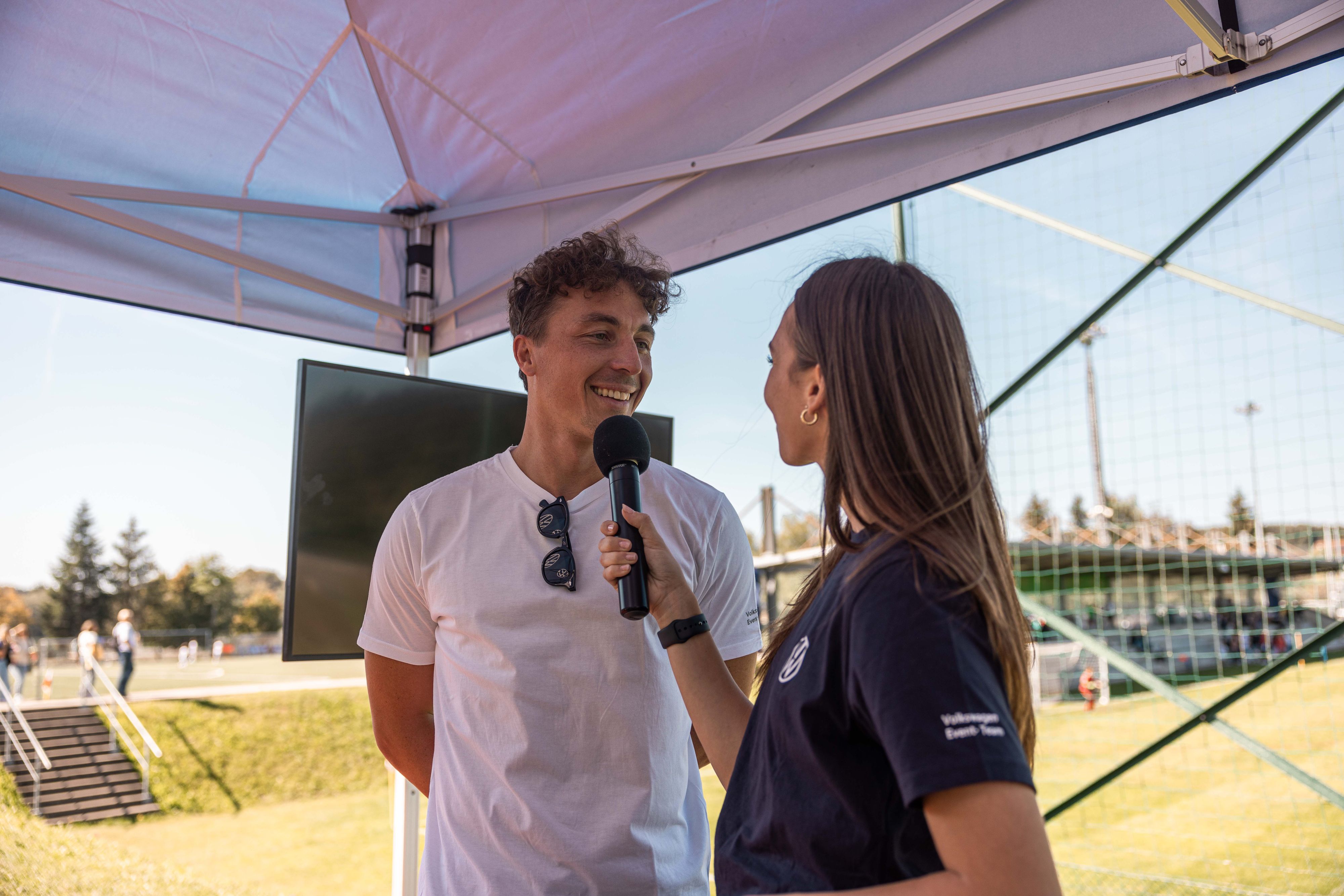 Julian Baumgartlinger beim Volkswagen Junior Masters