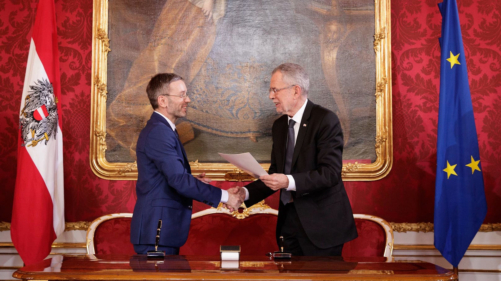 Heikles Treffen! Jetzt spricht Van der Bellen mit Kickl