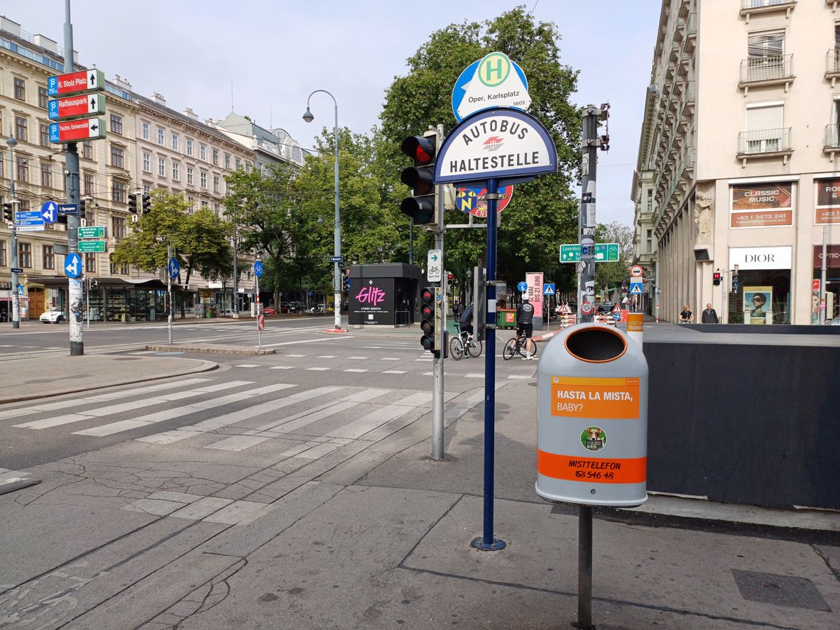 Der Vorfall trug sich im Bereich eines Zebrastreifens in Wien zu. Symbolbild. 