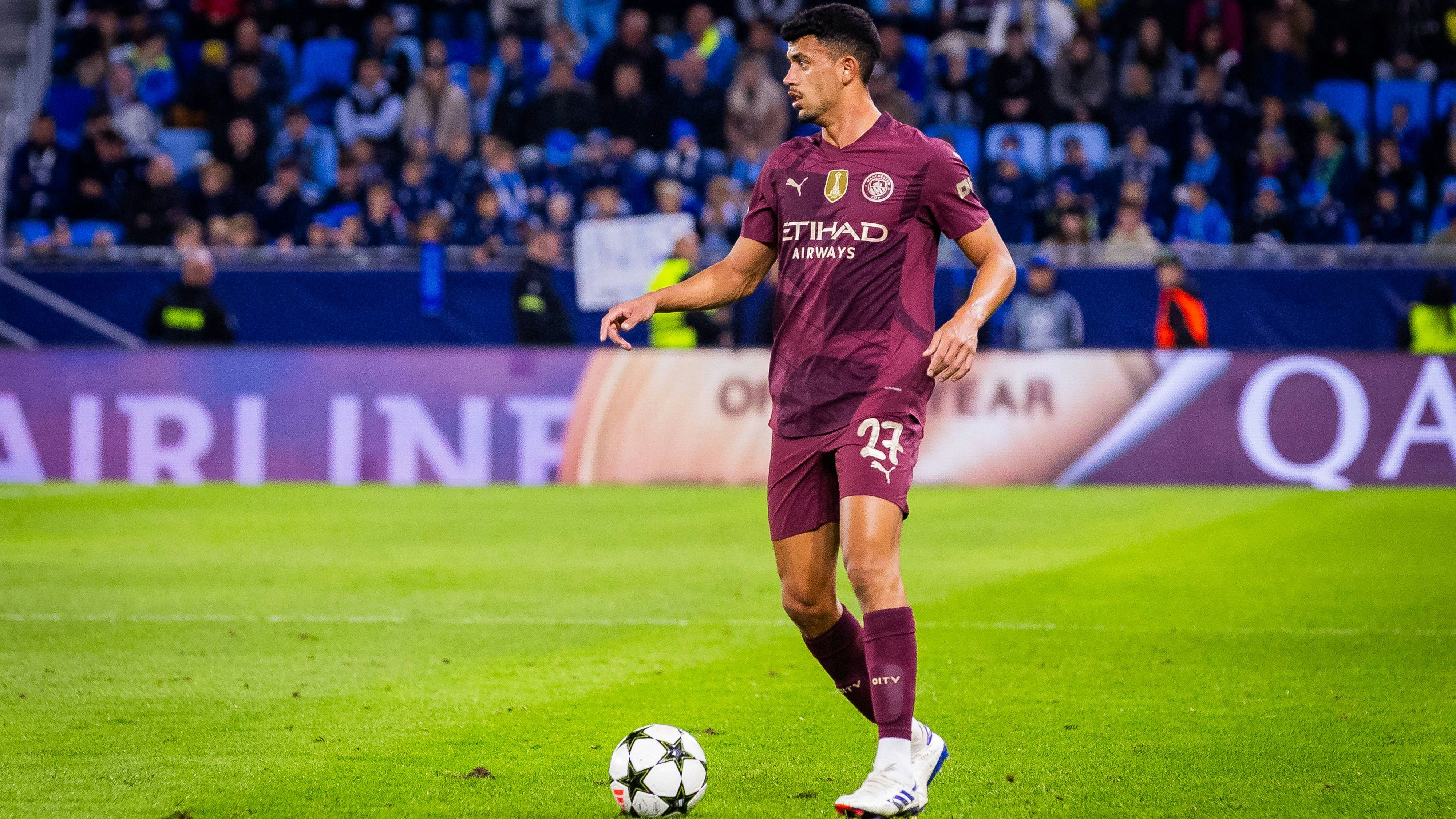 Beim Champions-League-Spiel gegen Slovan Bratislava stand Matheus Nunes in der Startaufstellung.