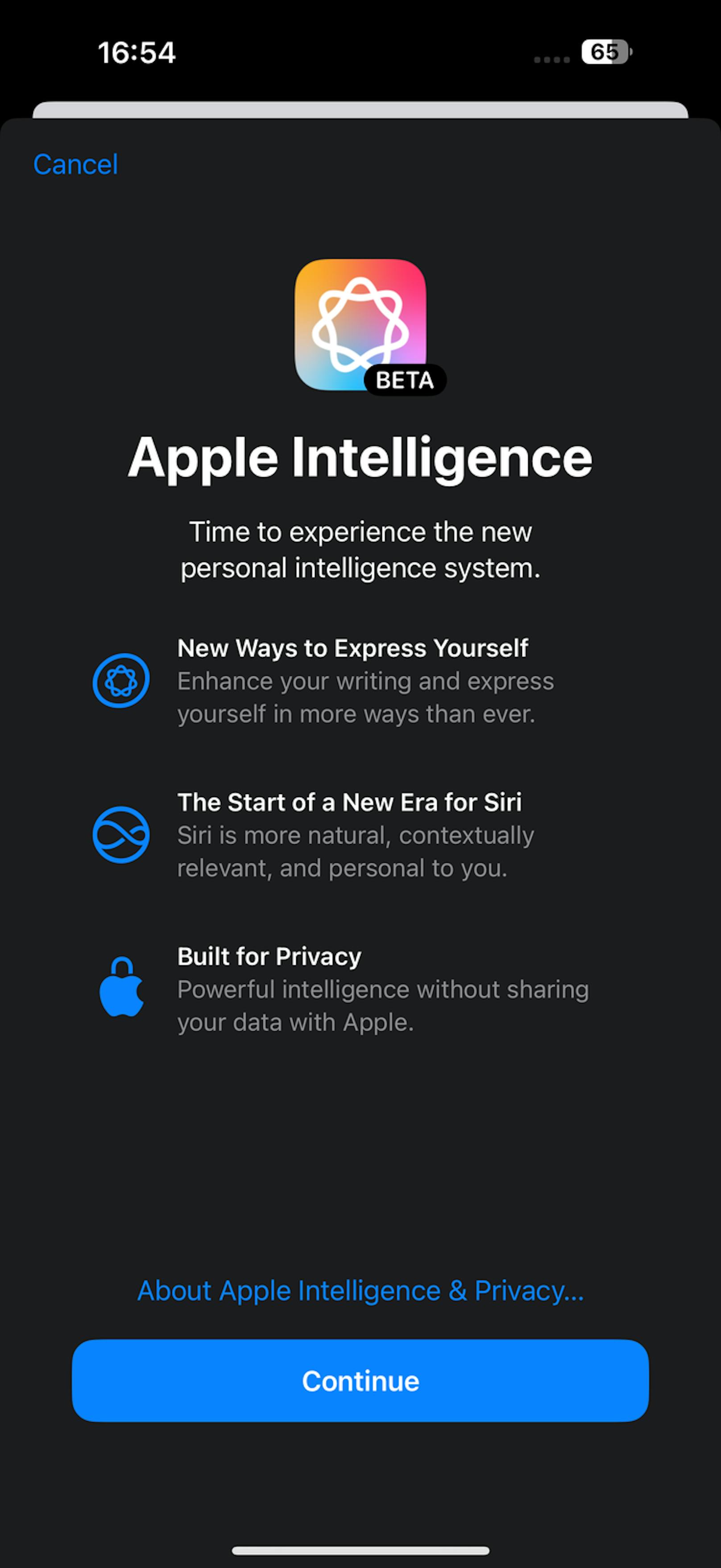 Das kann Apple Intelligence.