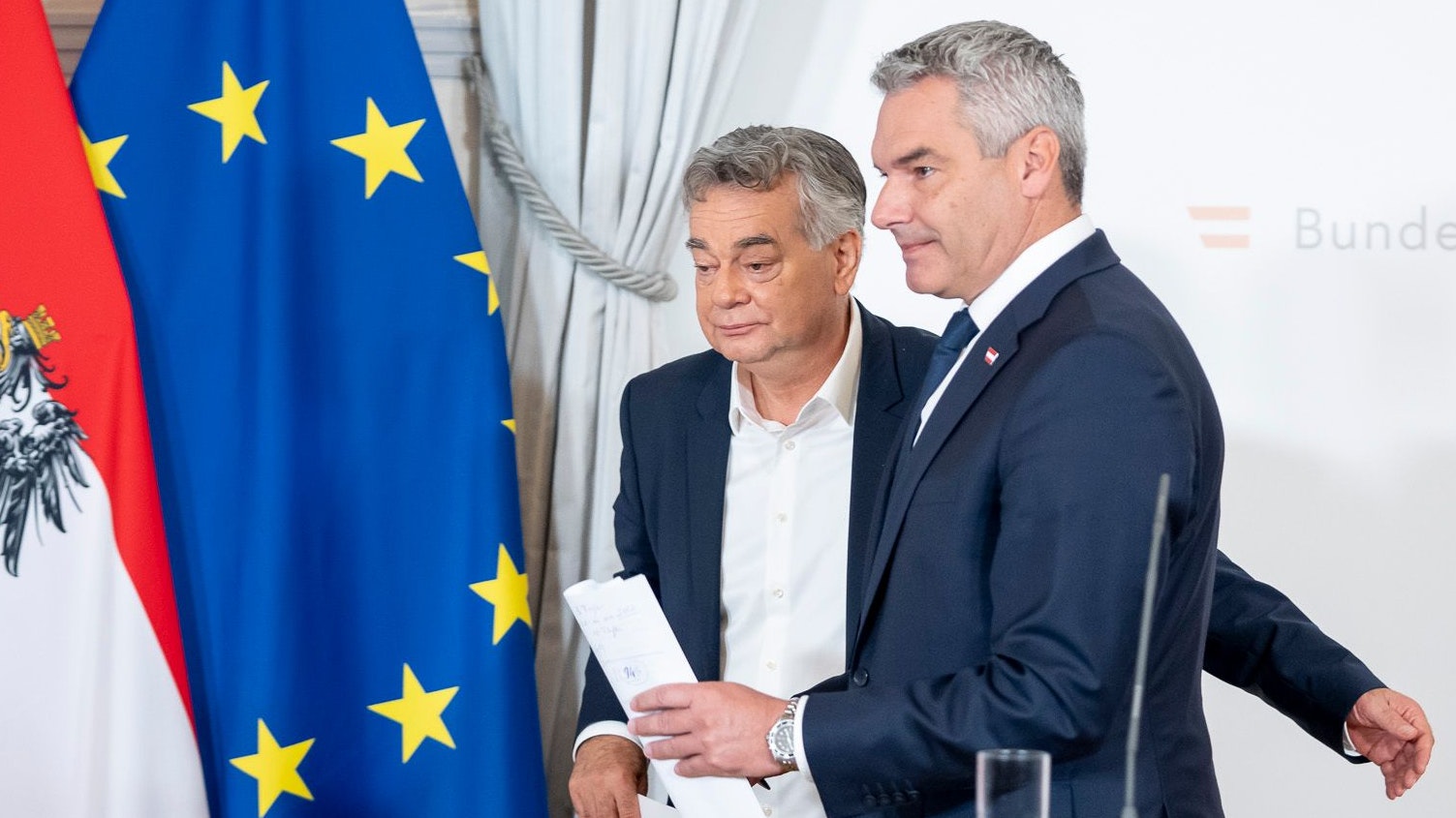 Heute.at - Kanzler Nehammer ruft alle Parteien zu Krisentreffen