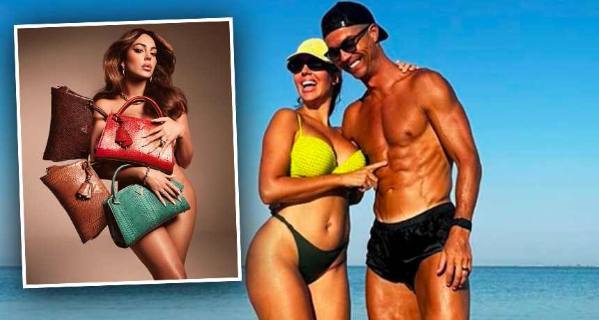 Ronaldo-Freundin Georgina posiert nackt für 