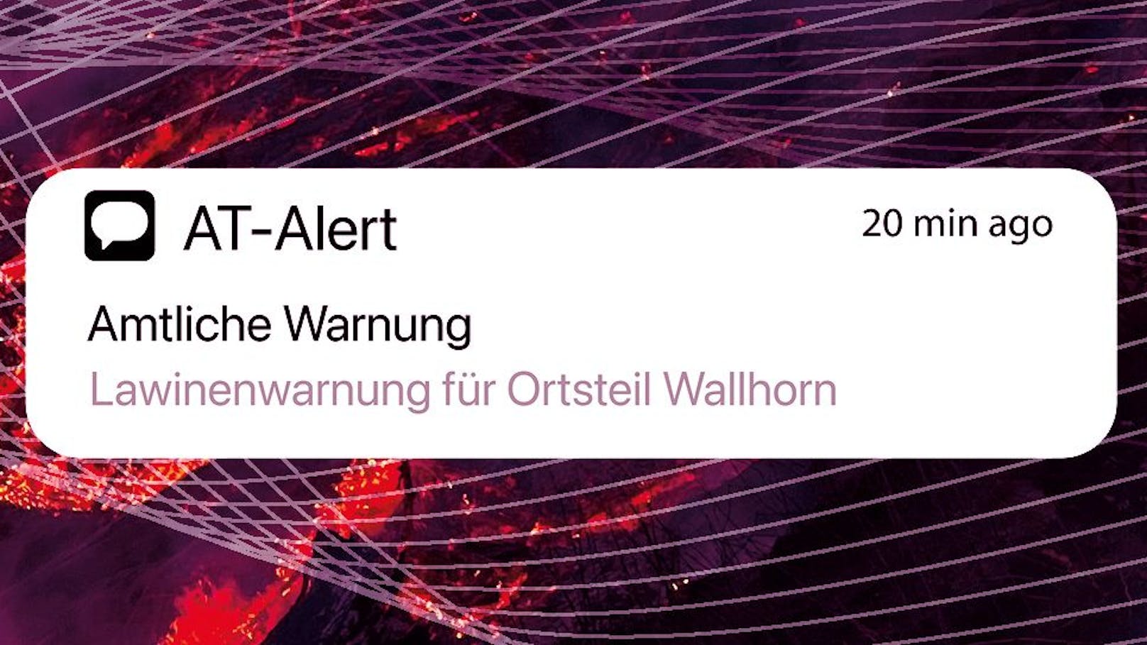 Das Handy-Warnsystem "AT-Alert" wird gleichzeitig mit der jährlichen Sirenenprobe am 5. Oktober 2024 getestet.