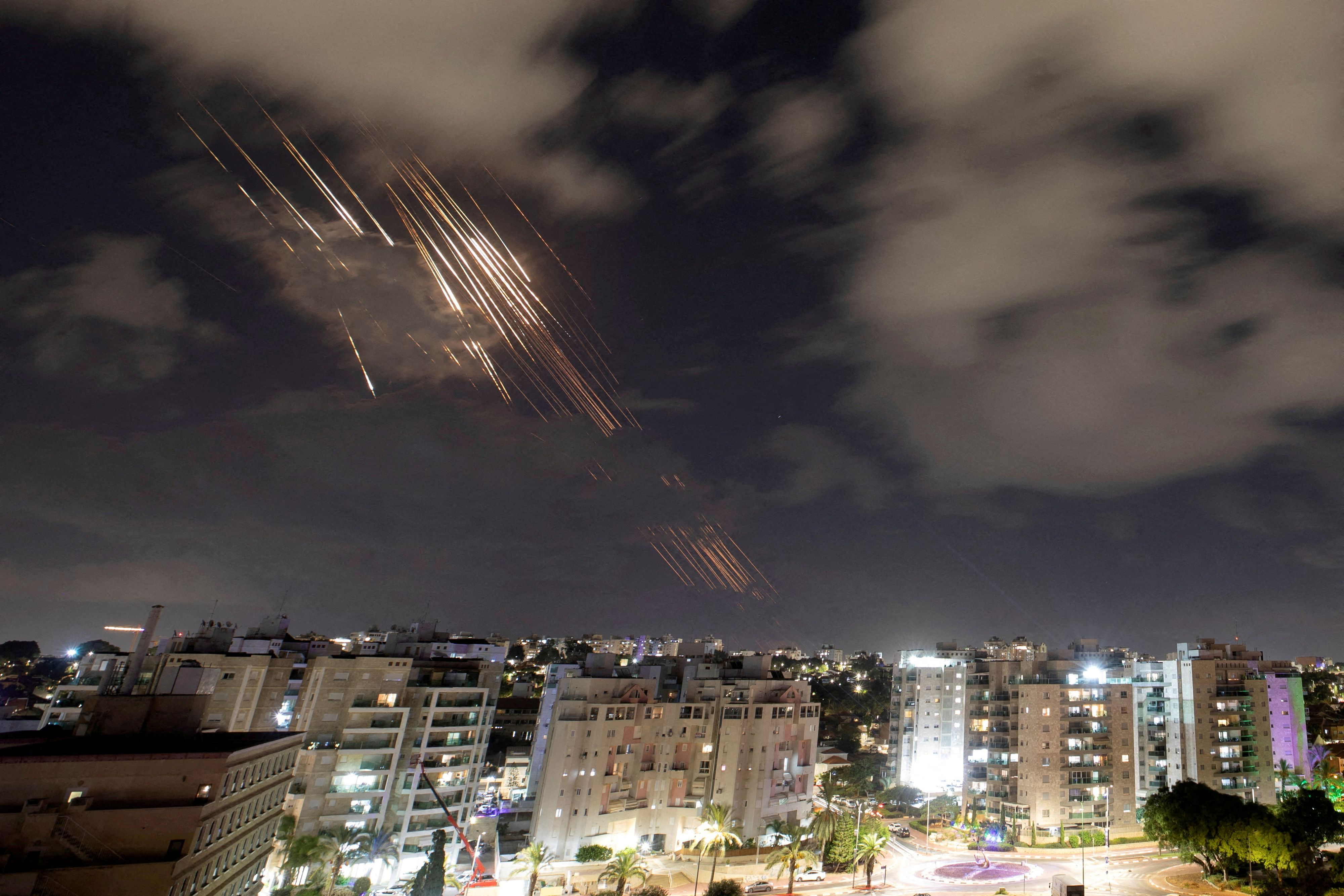 In der Nacht auf Mittwoch hat Israel zahlreiche Raketen abgefangen. Archivbild.
