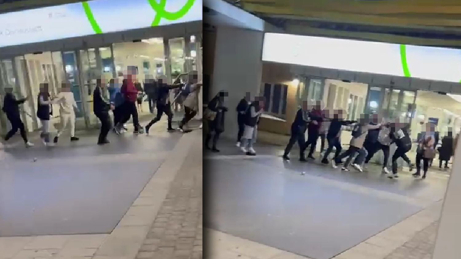 Heftige Schlägerei bei Donauspital – Laute Schreie versetzten Augenzeugen in Panik.