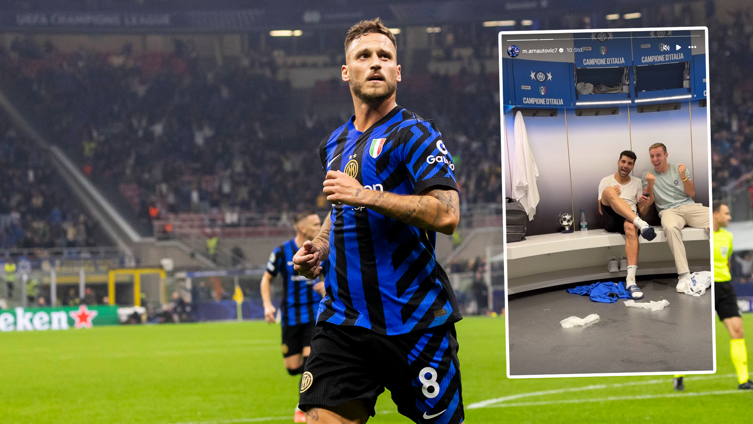 Marko Arnautovic konnte sich über sein zehntes Saison-Tor freuen.