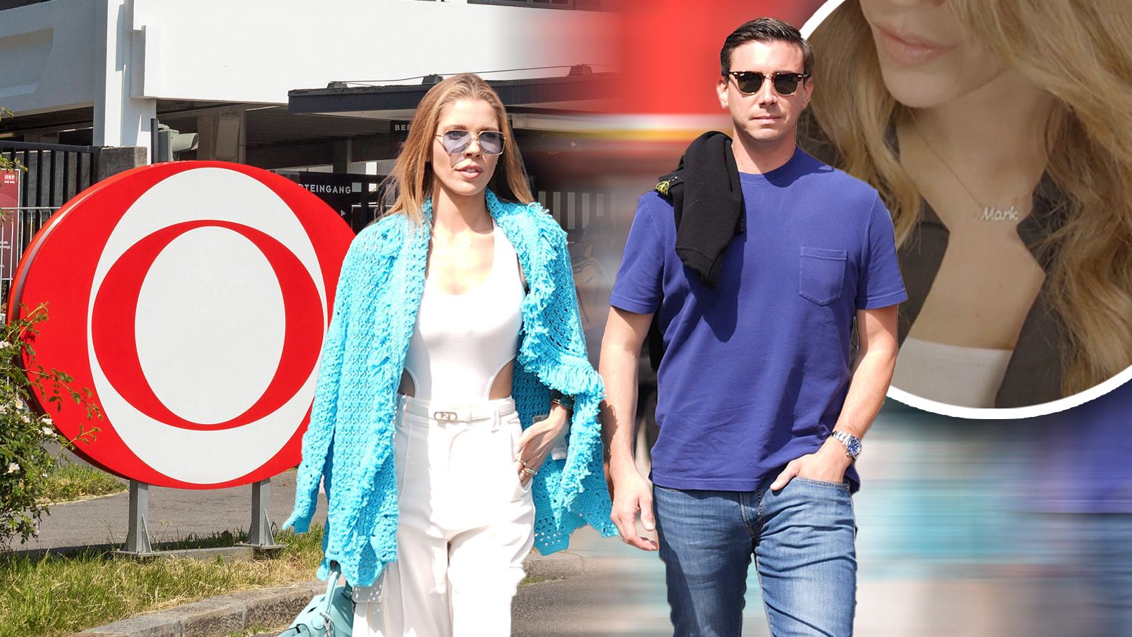 Victoria Swarovski schickt ihrem Freund Mark Mateschitz eine Nachricht im ORF.