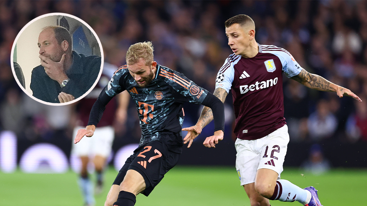 Prince William verfolgte das Champions-League-Spiel in Birmingham auf der Tribüne.