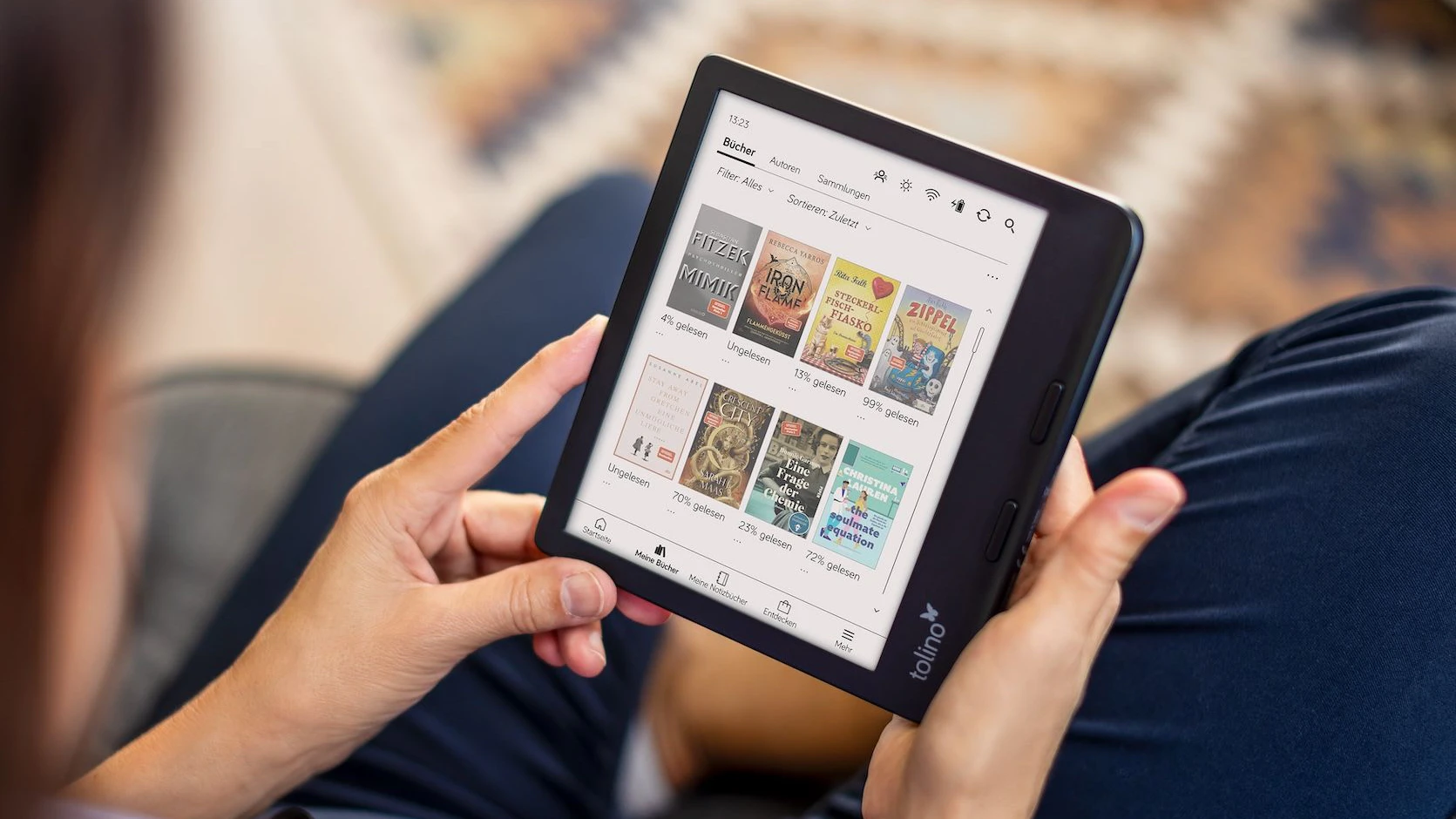 Die neue Generation der eReader: der tolino vision color.