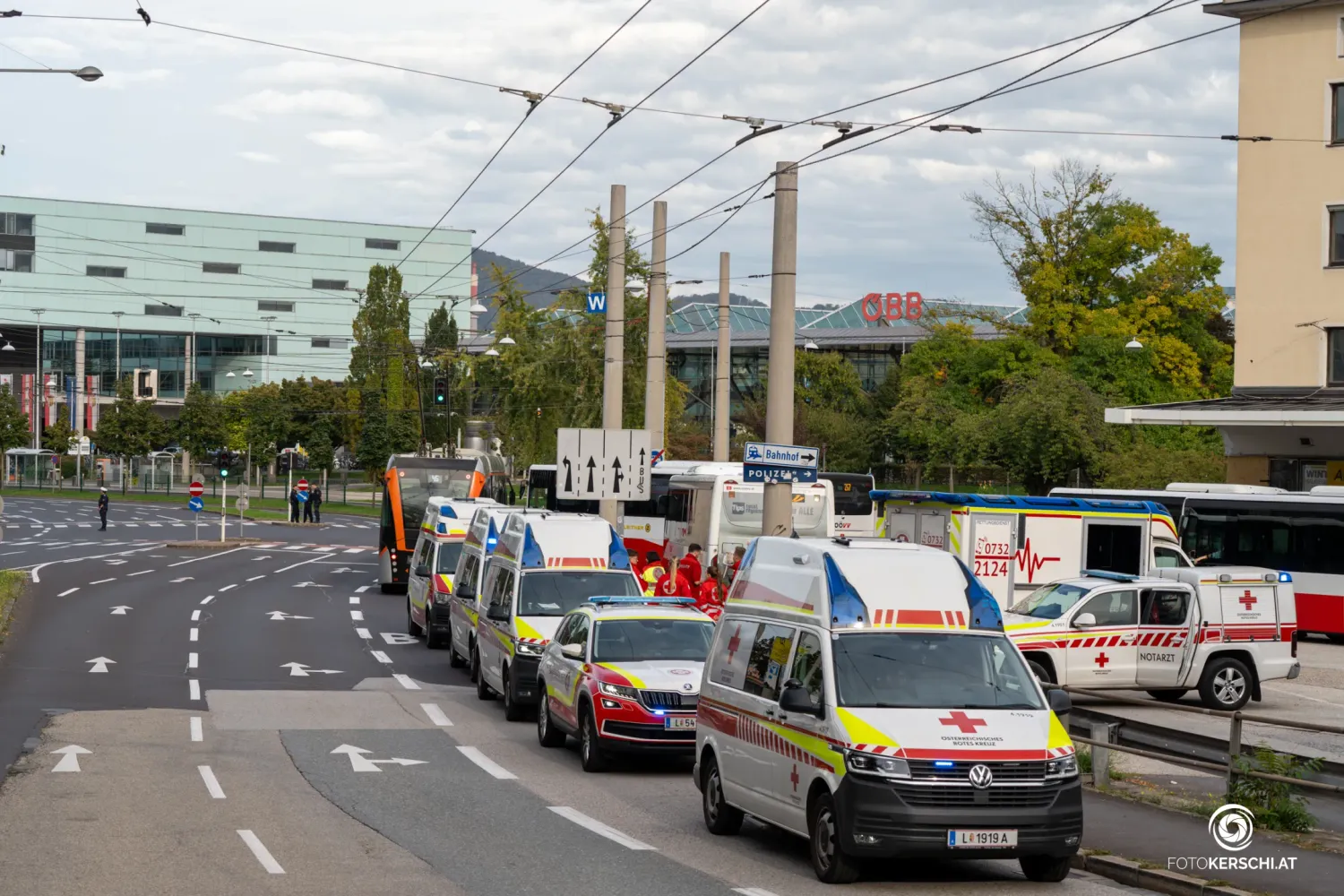 Nach einer Bombendrohung gegen den Hauptbahnhof kam es am Dienstag zu einem Großeinsatz.