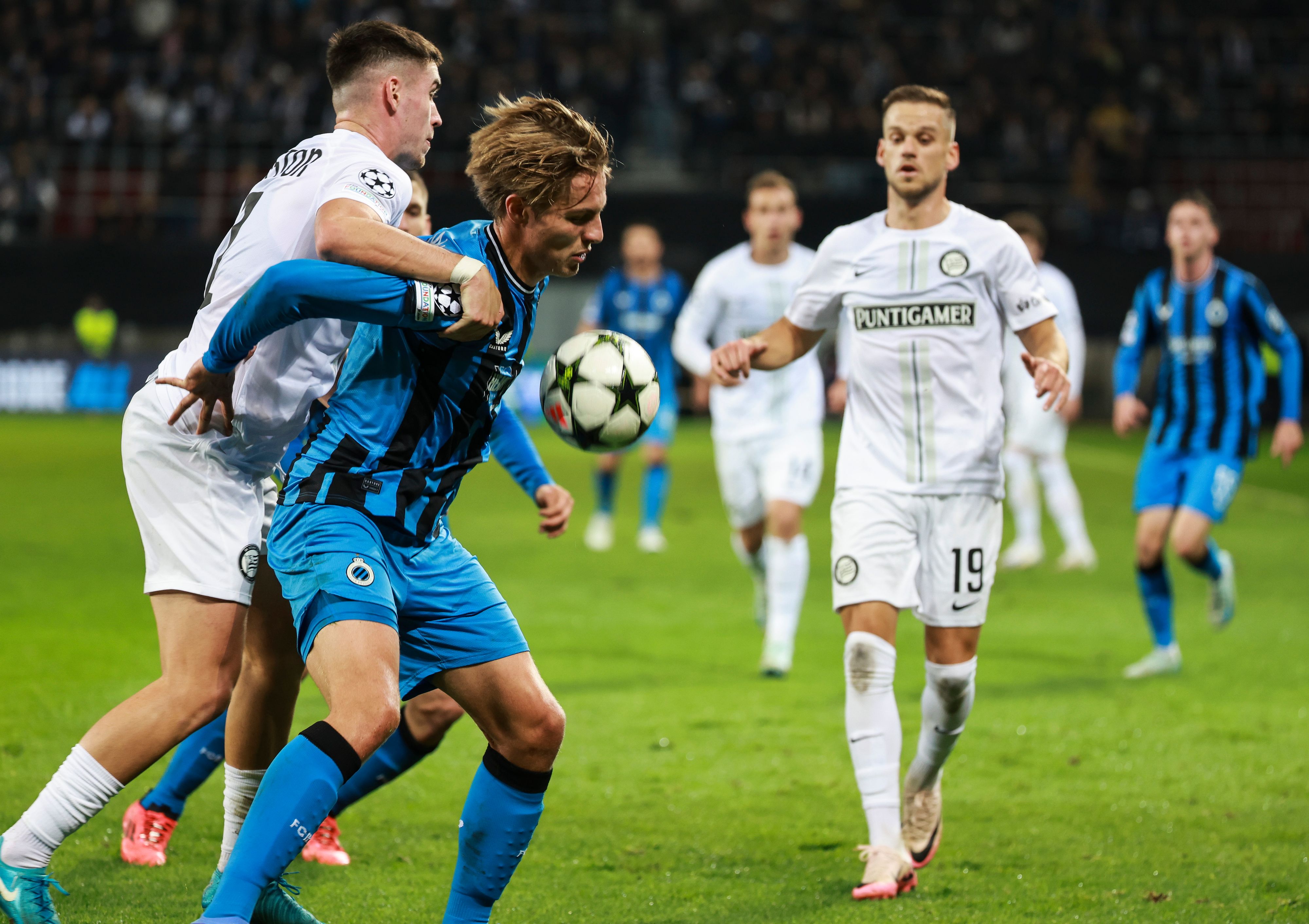 Sturm Graz musste sich Club Brügge mit 0:1 geschlagen geben. 