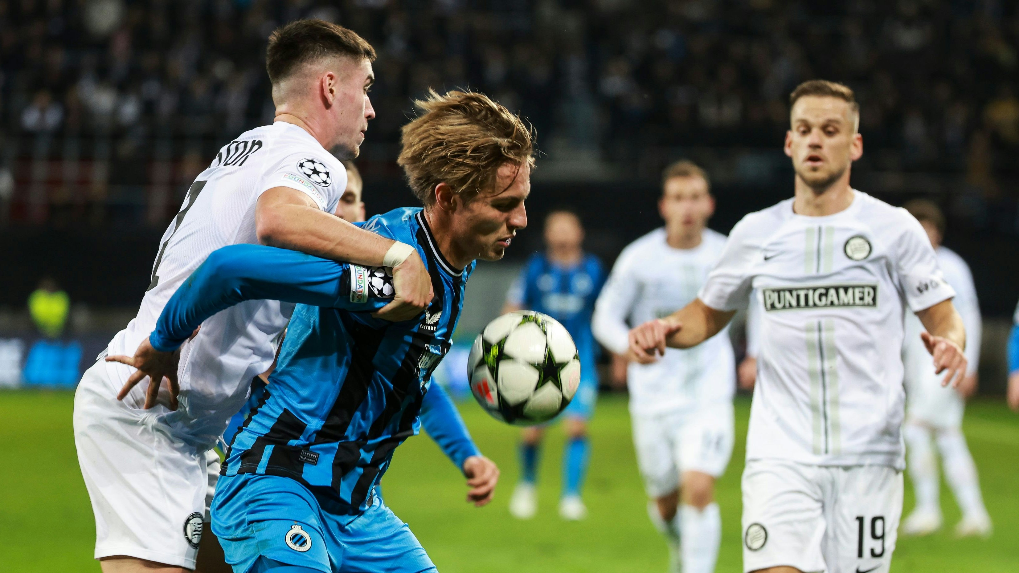 Sturm Graz musste sich Club Brügge mit 0:1 geschlagen geben. 