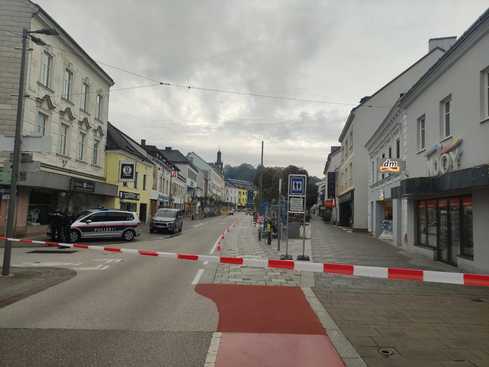 Verdächtige Pakete! Amstettner City abgeriegelt